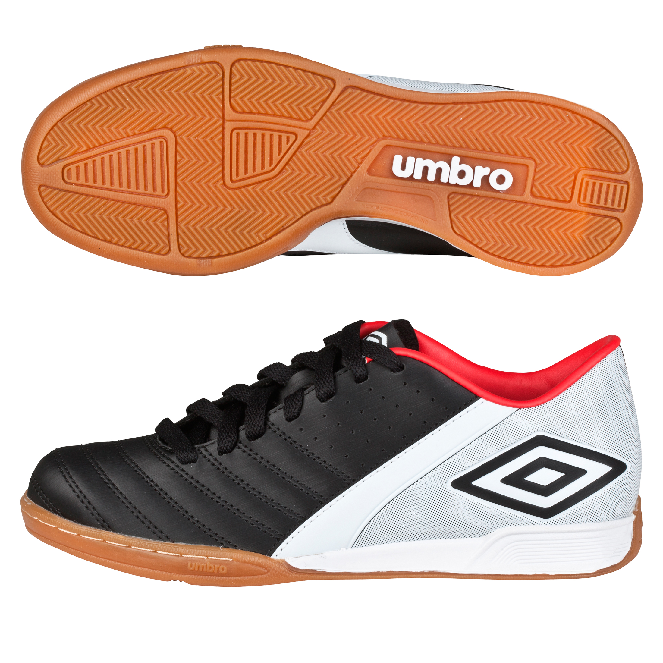 Umbro Extremis Trainers - Black/White/True Red - Kids