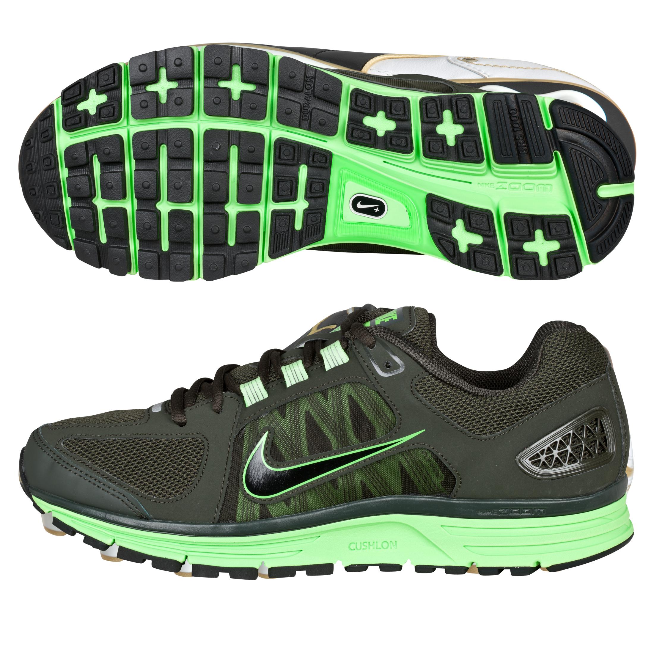Nike Zoom Vomero(+) 7 Trainers - Black/Electric Green