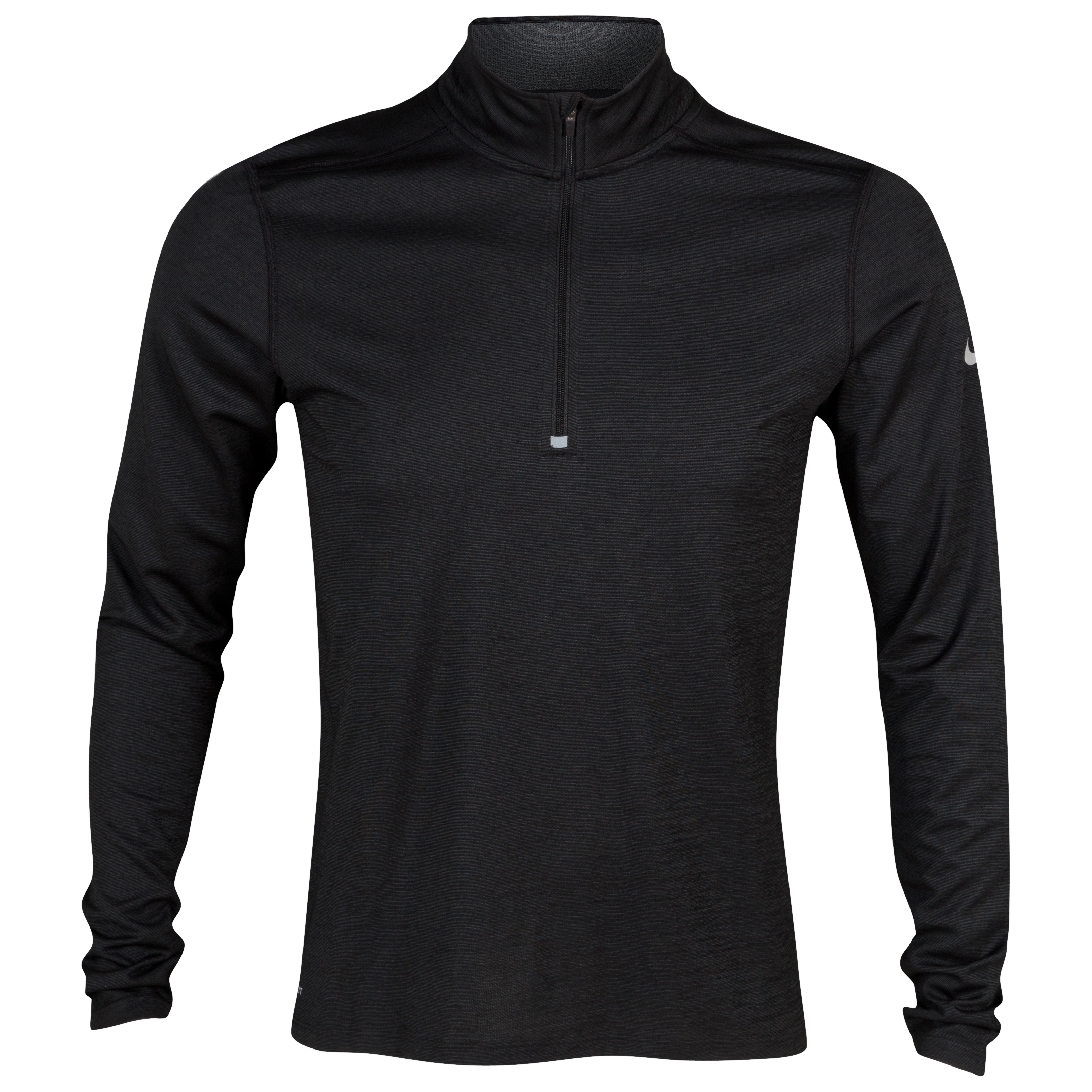 Nike Wool 1/2 Zip Top - Black/Anthracite/Reflective Silver