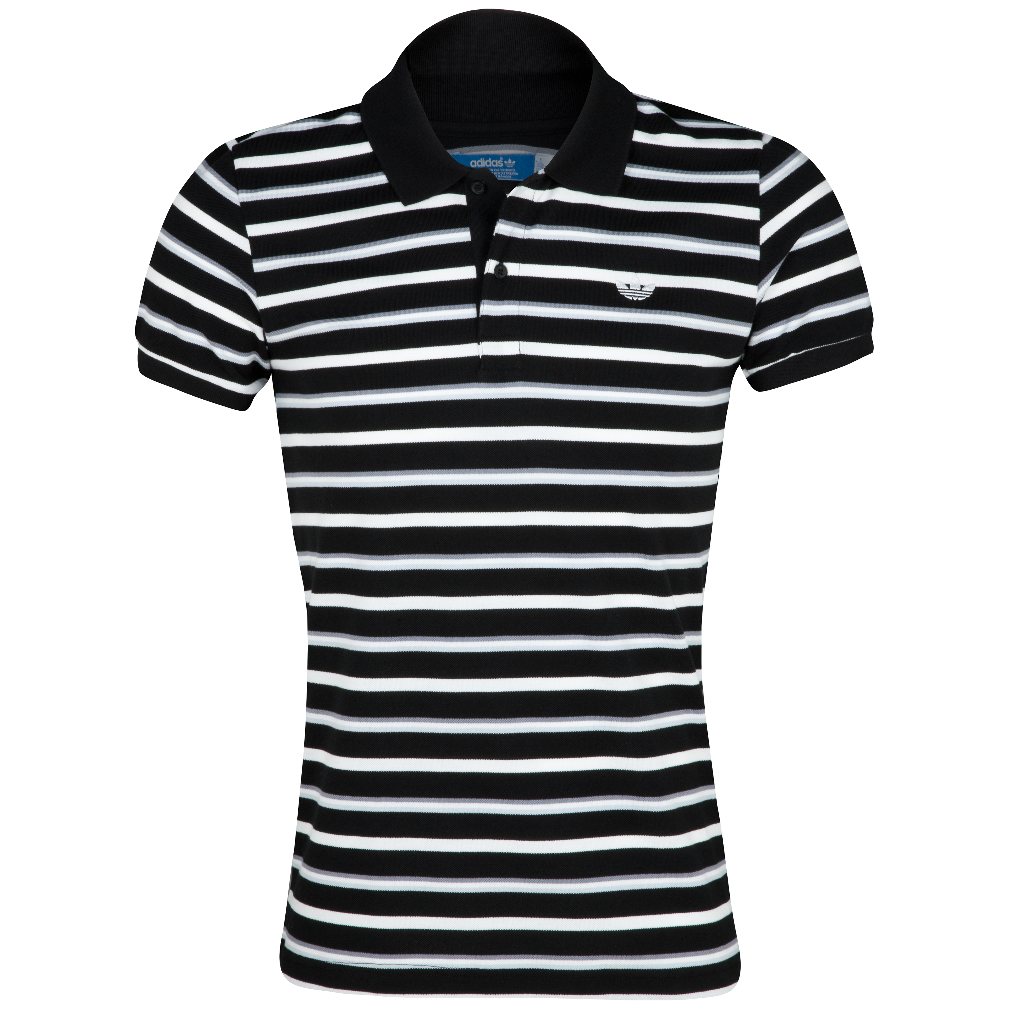 Originals Striped Polo - Black