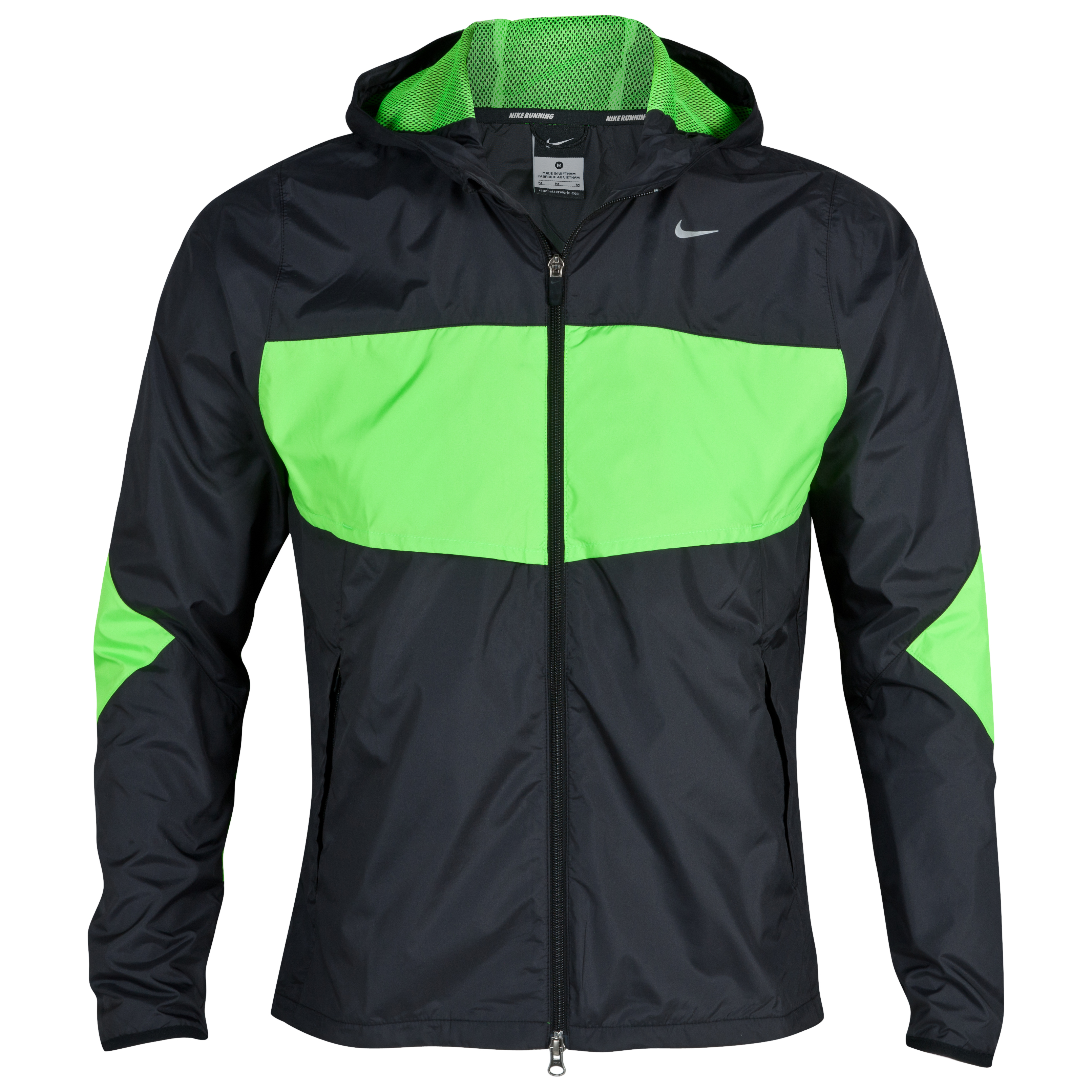 Nike Vapor Lite Jacket - Black/Electric Green/Reflective Silver