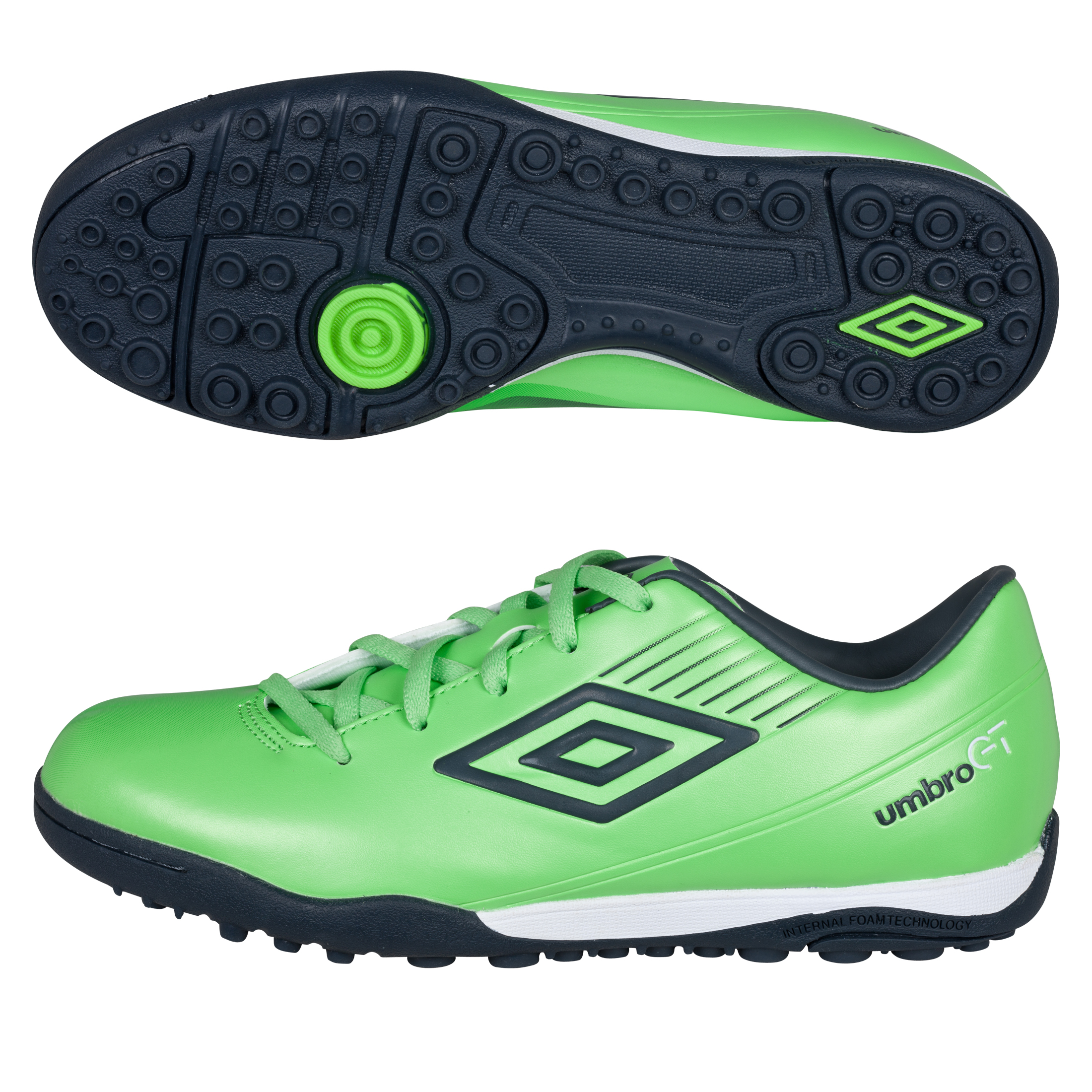 GT ll Cup Astroturf Summer Green/Carbon/White Kids