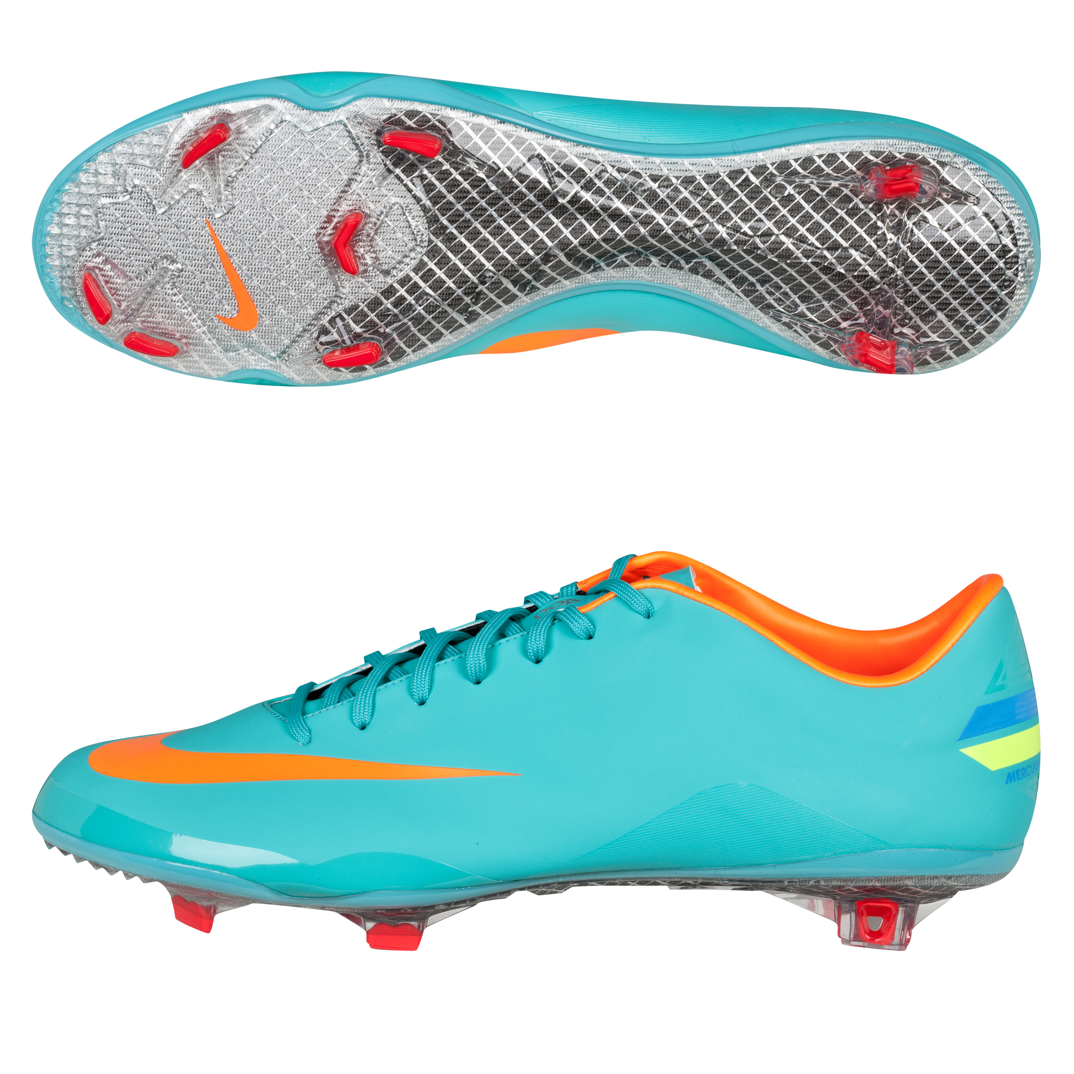 Nike Mercurial Vapor VIII Firm Ground Football Boots - Retro/Total Orange/Chilling Red