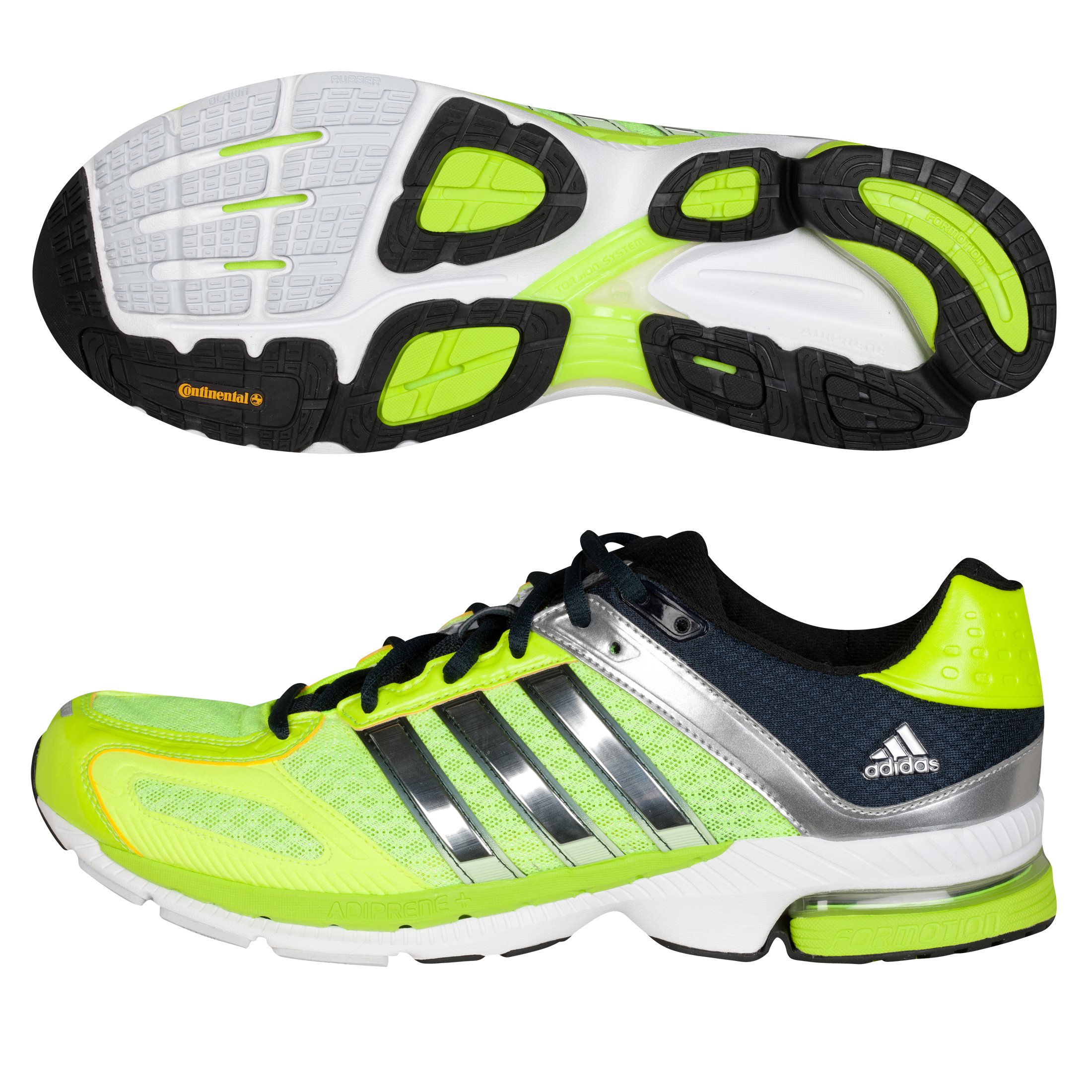 Adidas Snova Seq 5 Running Trainers - Electricity/Tech Onix/Metallic Silver