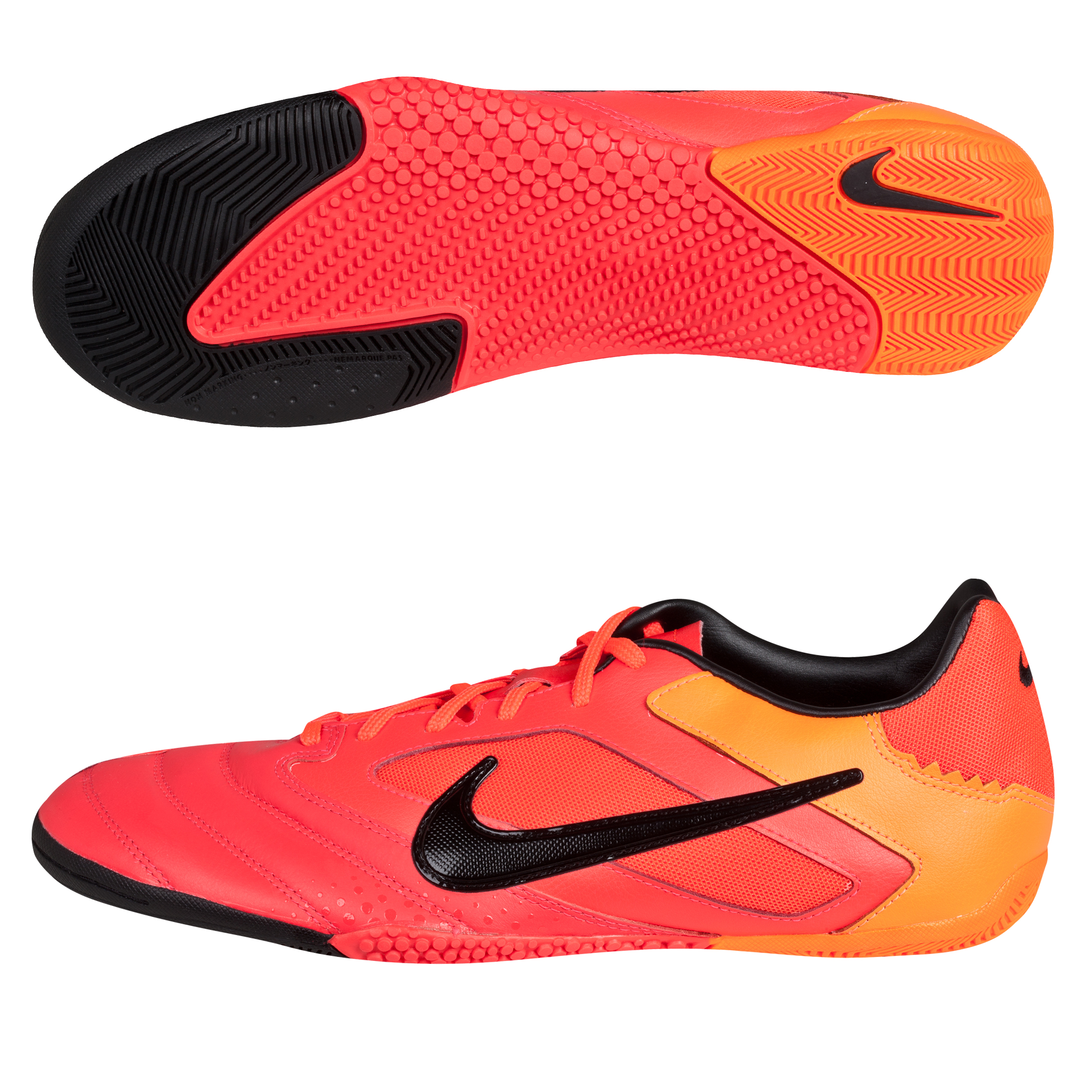 Nike5 Elastico Pro Trainers - Bright Crimson/Total Orange/Black