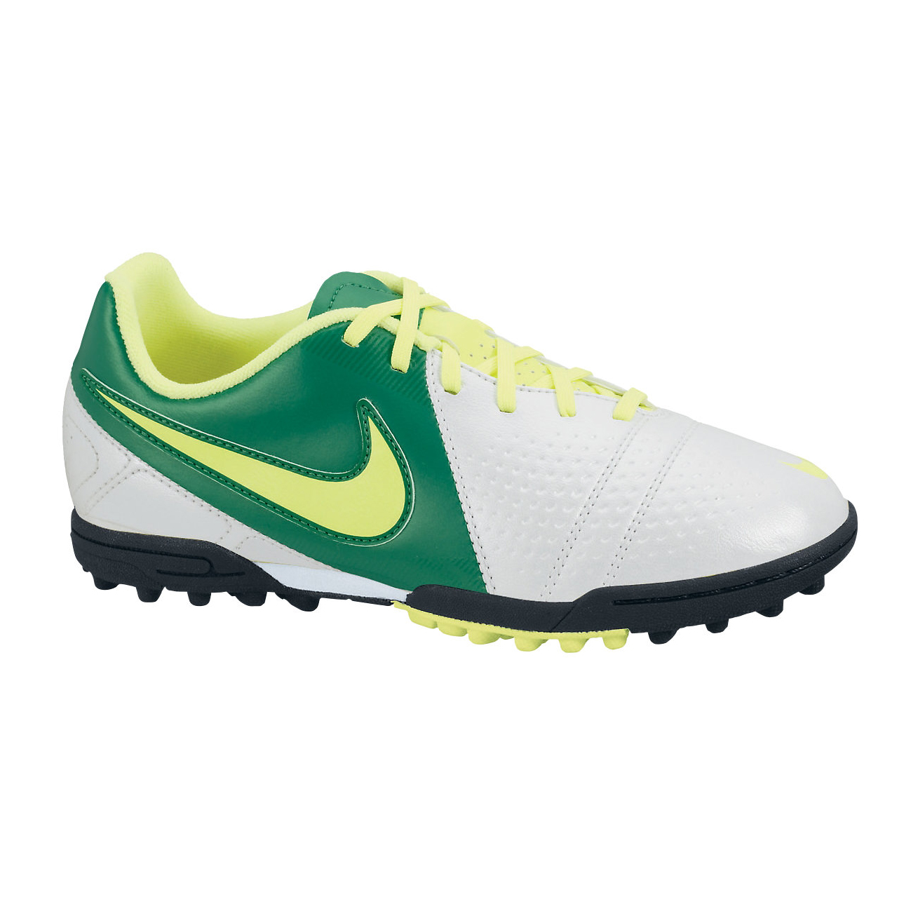 Nike CTR360 Libretto III Astro Turf Trainers - White/Volt/Pine Green - Kids