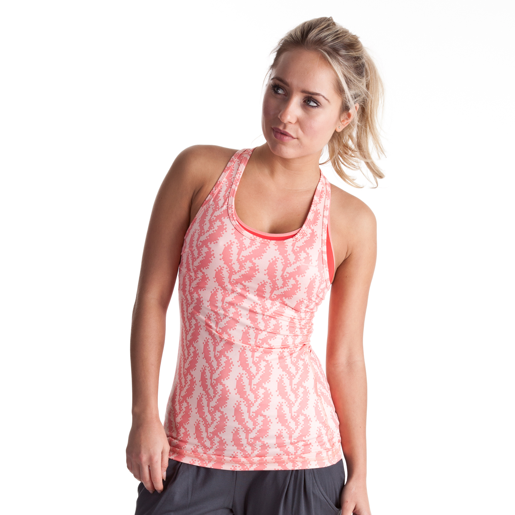 Nike Printed G87 Tank - Bright Peach/Sail - Womens