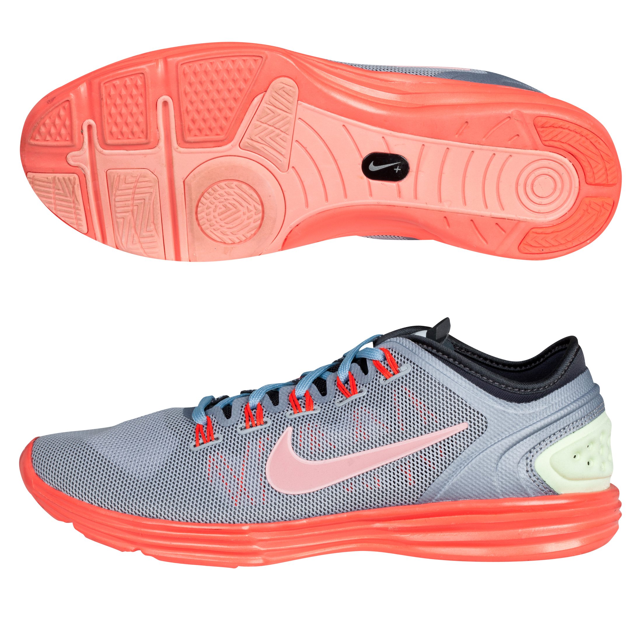 Nike Lunar Hyperworkout Xt+ Wlf Gry/Brght Pch-Anthrct-Brgh - Womens