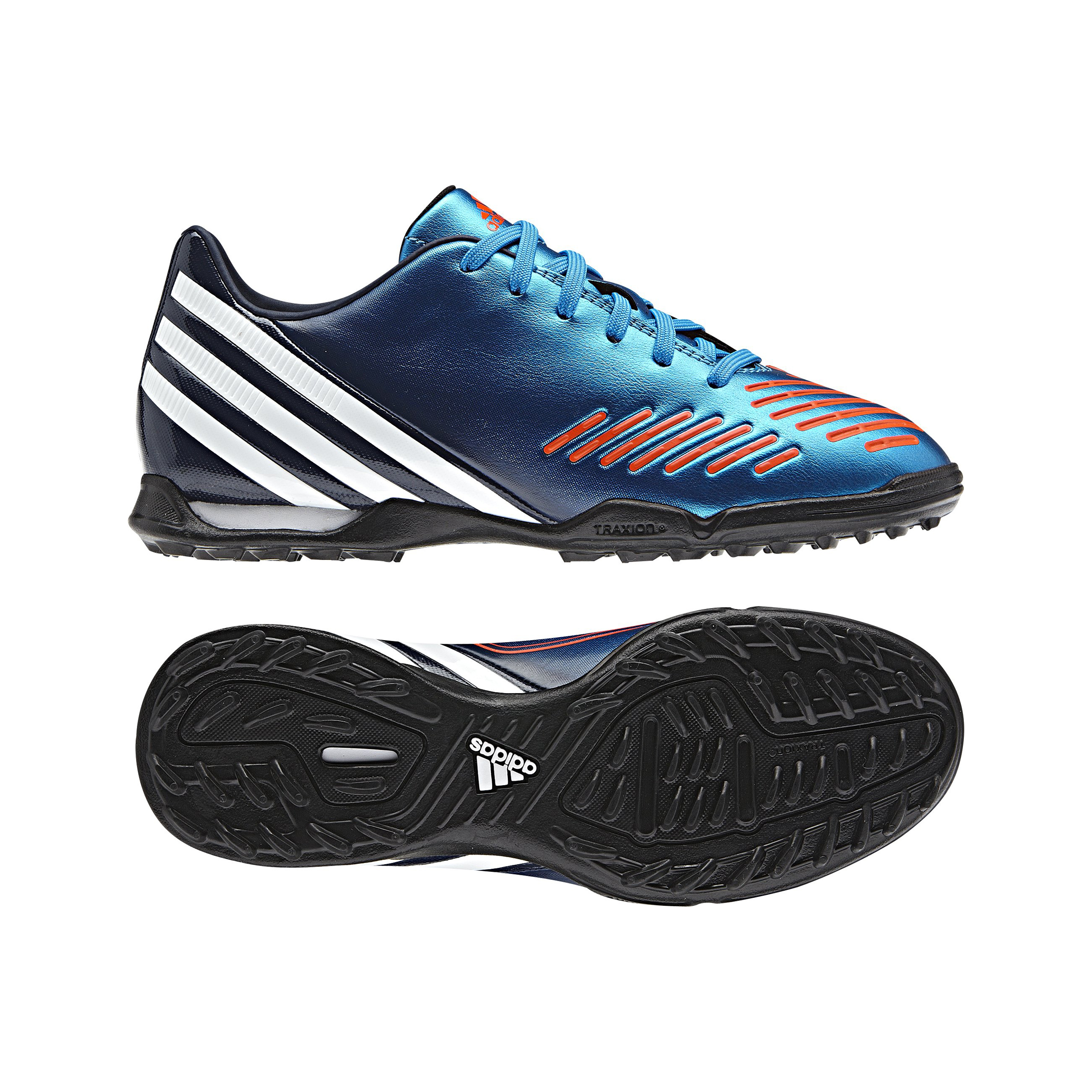Adidas Predator Absolado LZ TRX Astro Turf Trainers - Bright Blue/Running White/Infrared - Kids