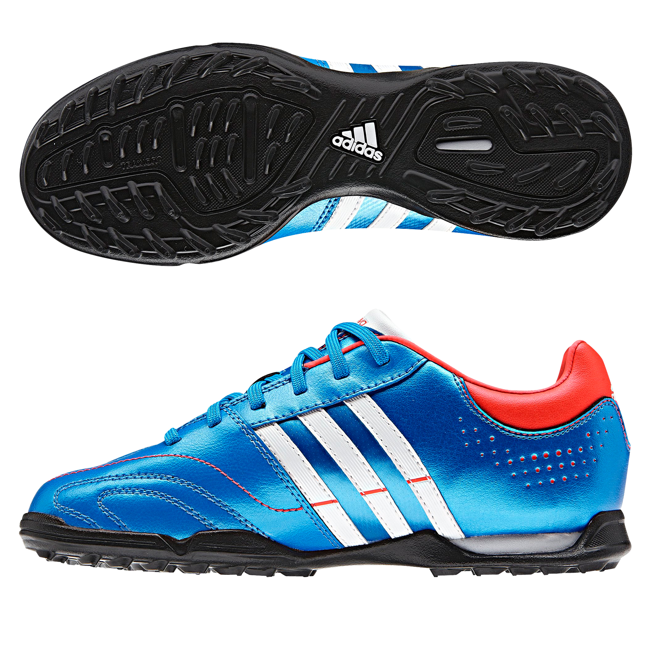 Adidas 11Nova TRX Astro Turf Trainers - Bright Blue/White/Infrared - Kids