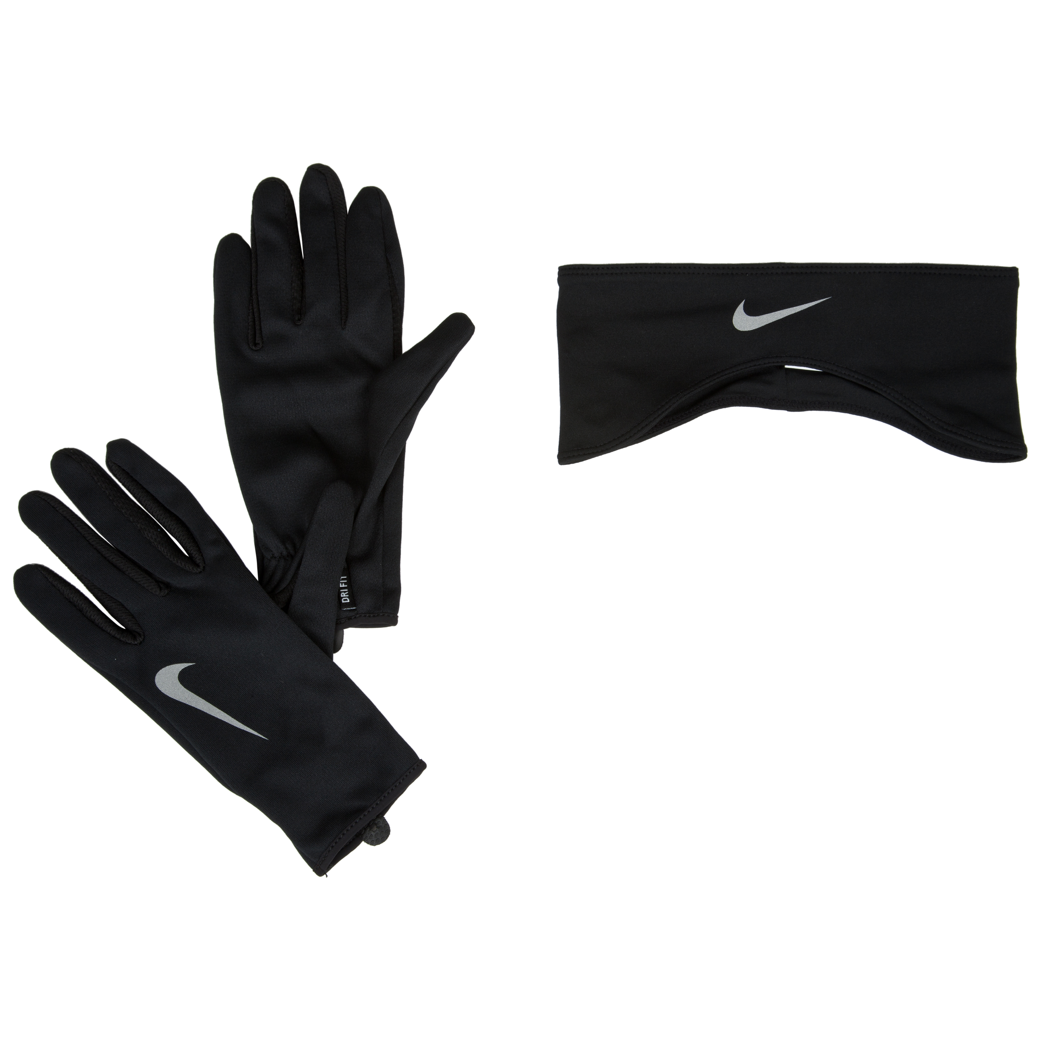 Nike Womens Running Dri-Fit Glove/Headband Set