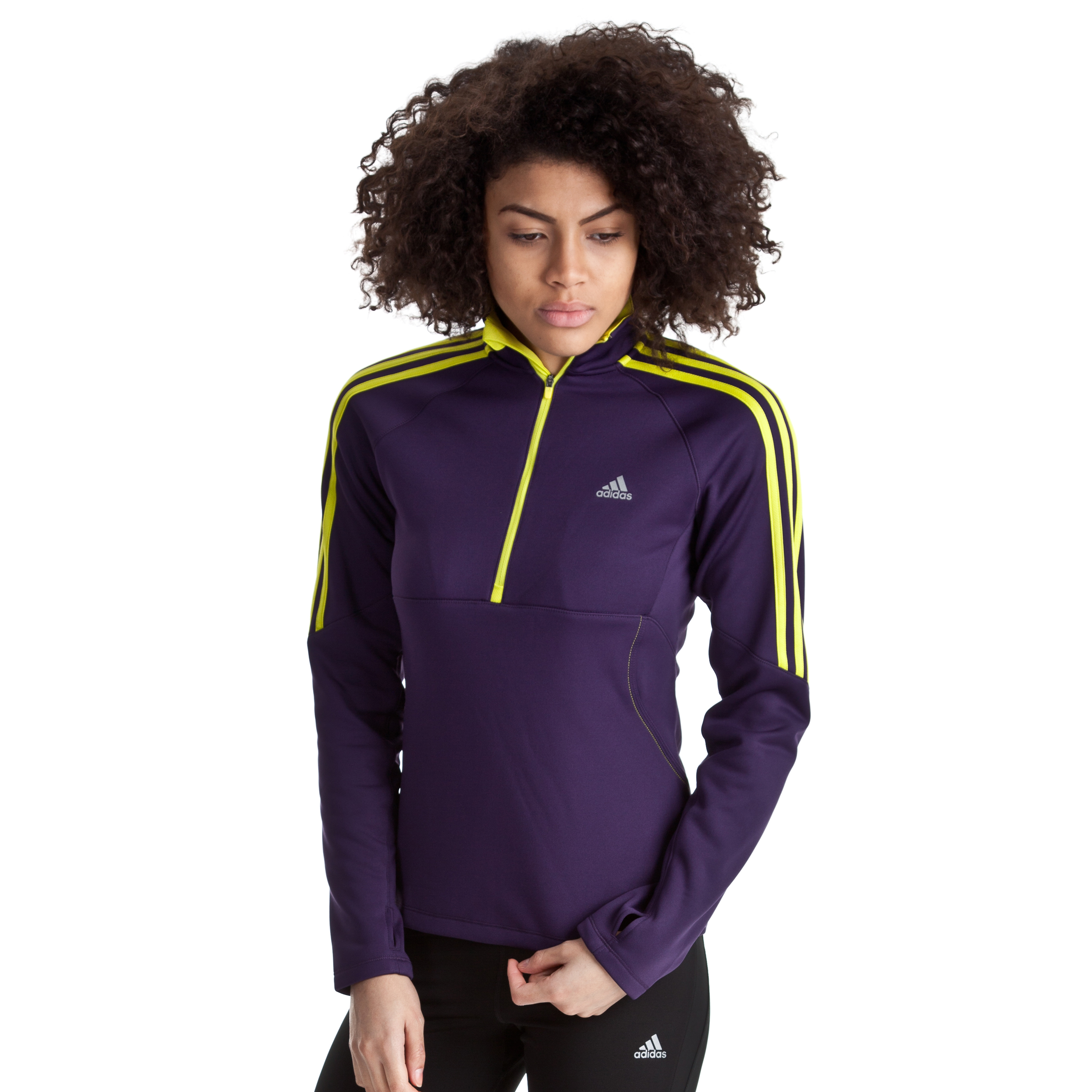 adidas Response Long Sleeve Zip - Womens