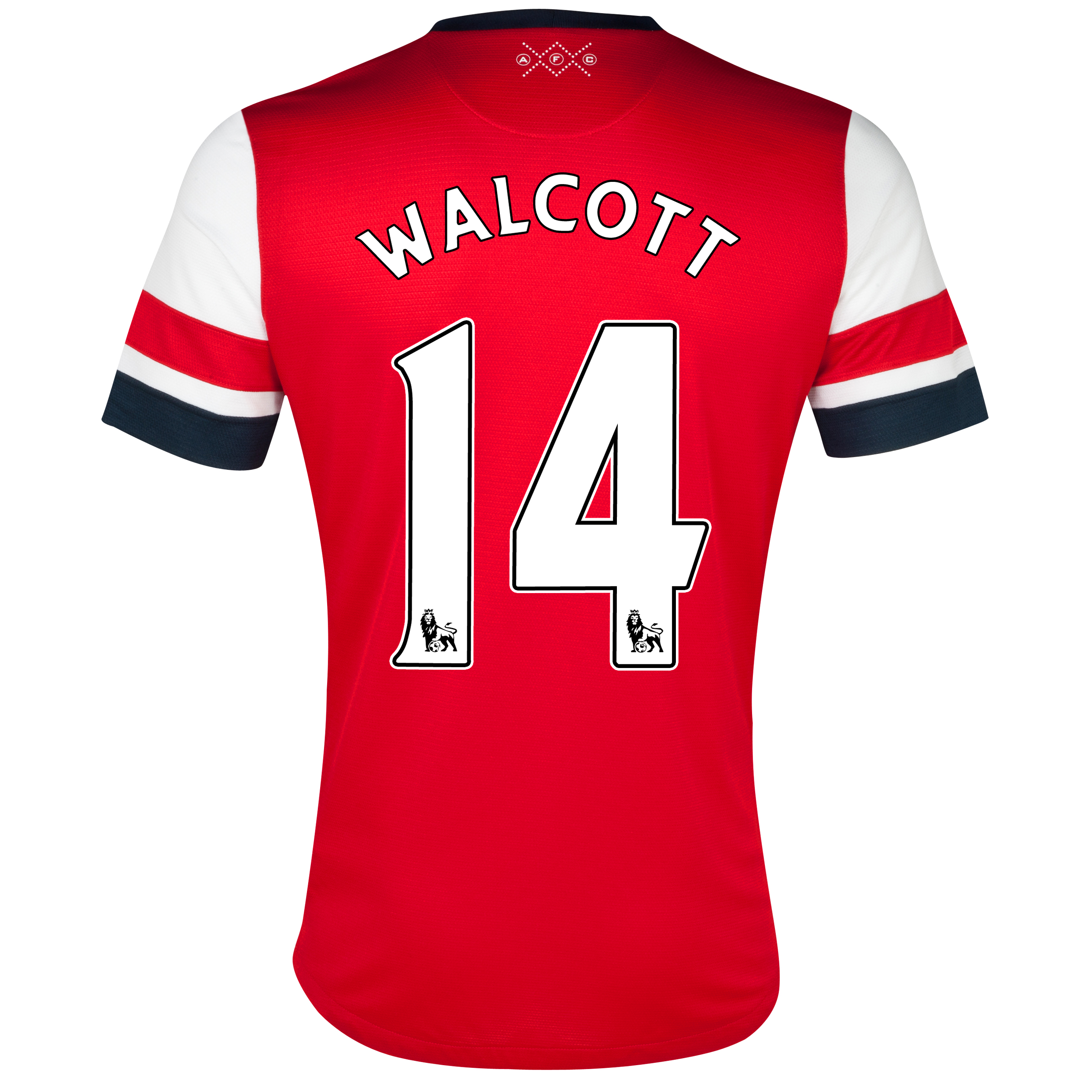 Arsenal Home Shirt 2012/13 - Womens with Walcott 14 printing