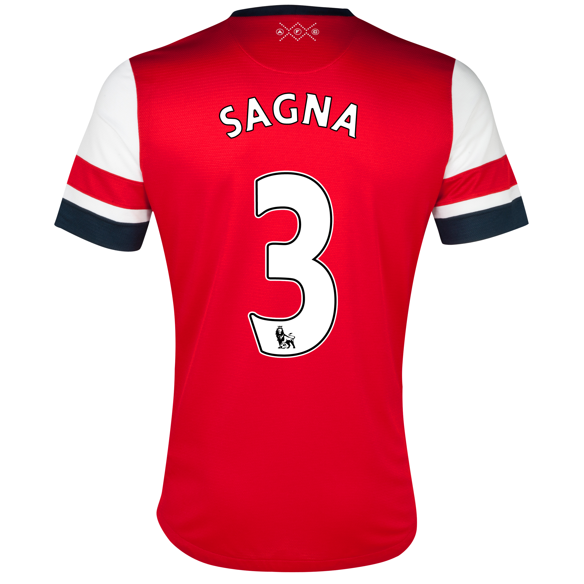 Arsenal 2012/13 Home Shirt -  Youths with Sagna 3 printing