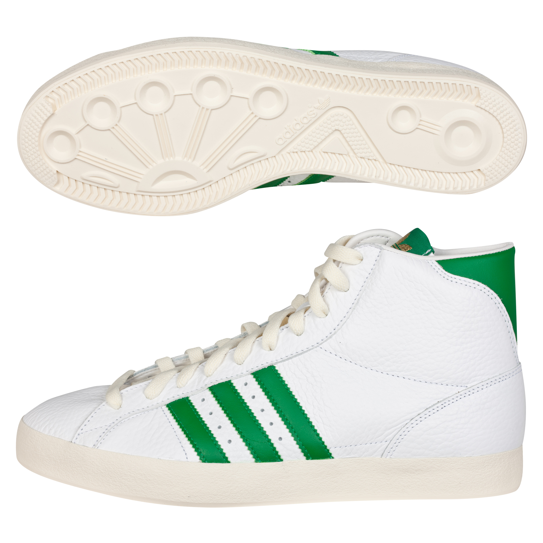 Originals Basket Profi Hi Tops - White/Fairway/Ecru