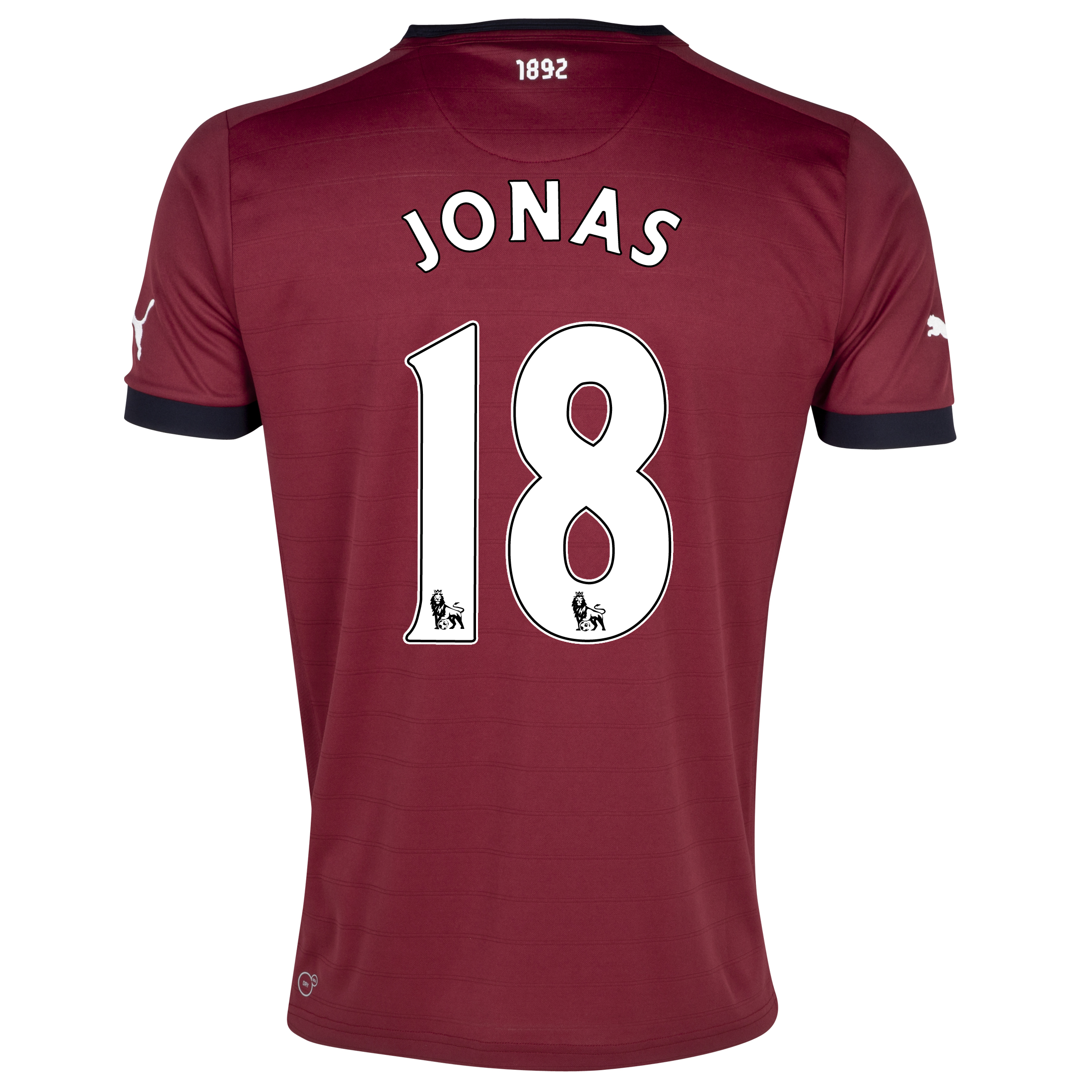 Newcastle United Away Shirt 2012/13 with Jonas 18 printing