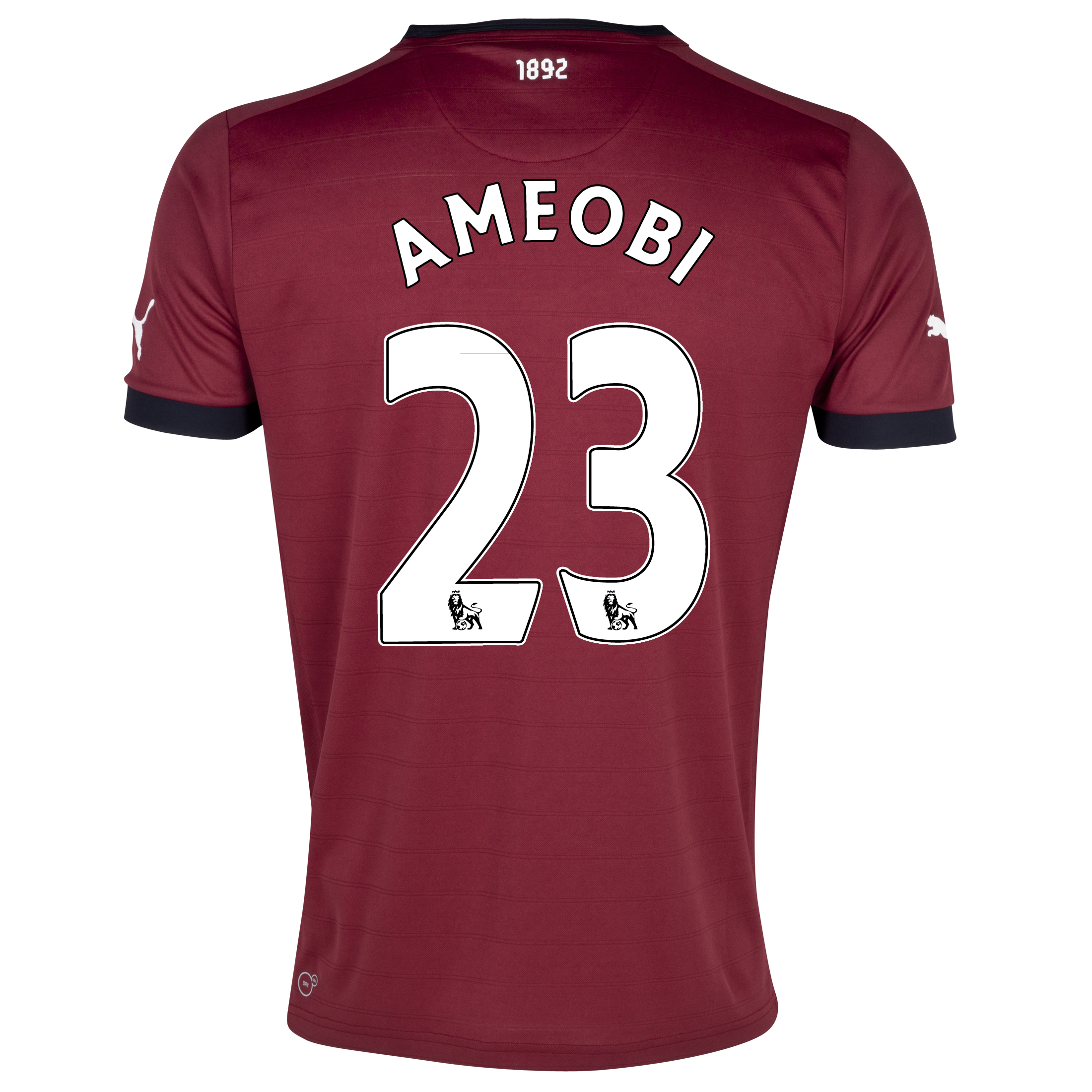 Newcastle United Away Shirt 2012/13 with Ameobi 23 printing
