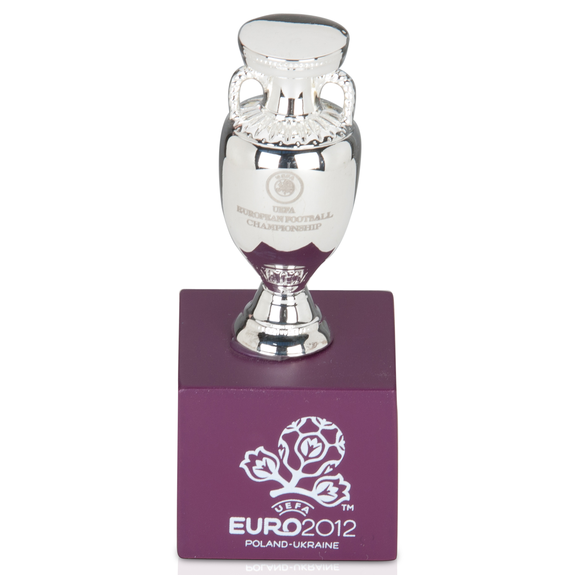 EURO 2012 3D Trophy with Stand