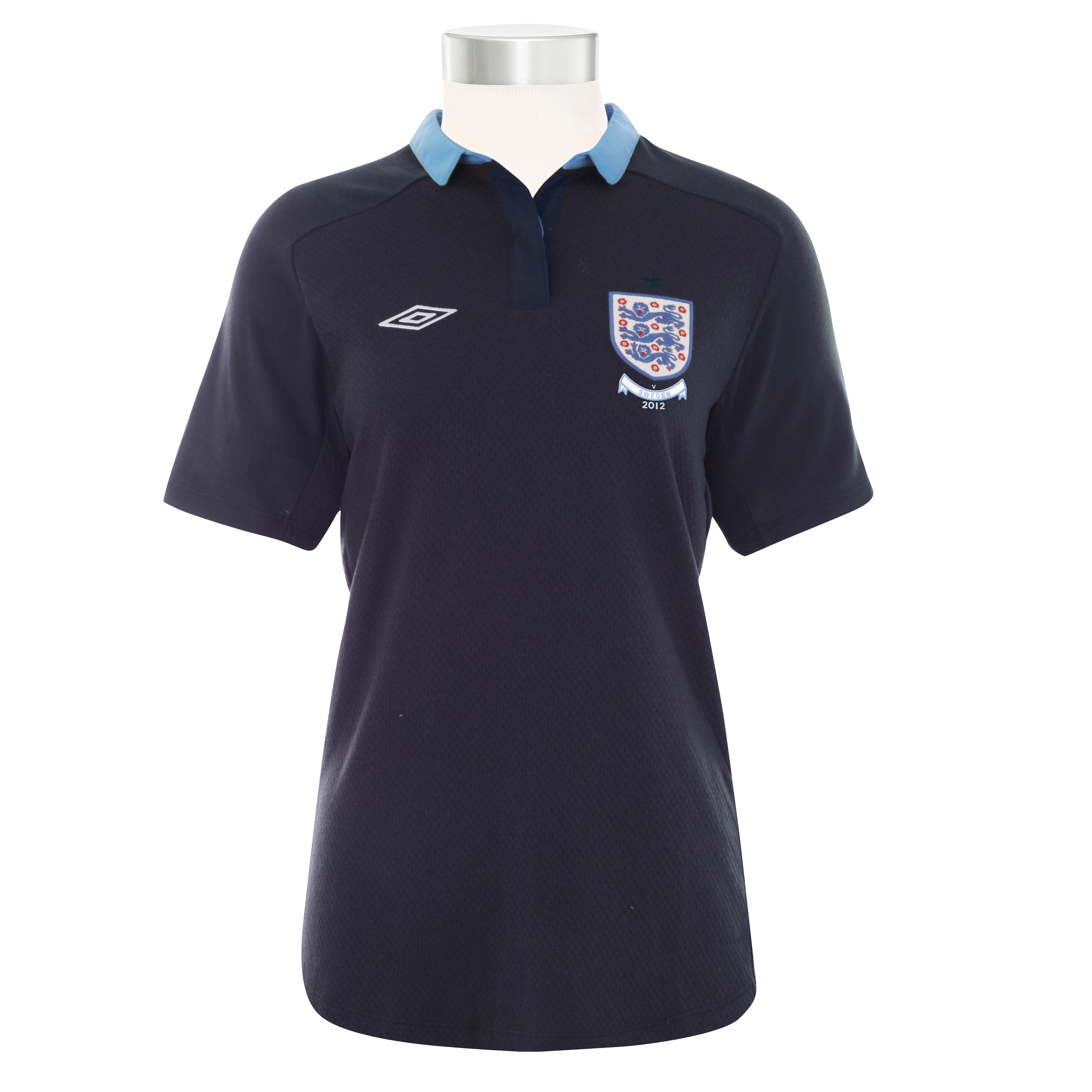 England Away Shirt 2011~12 Womens Including England v Sweden Insignia