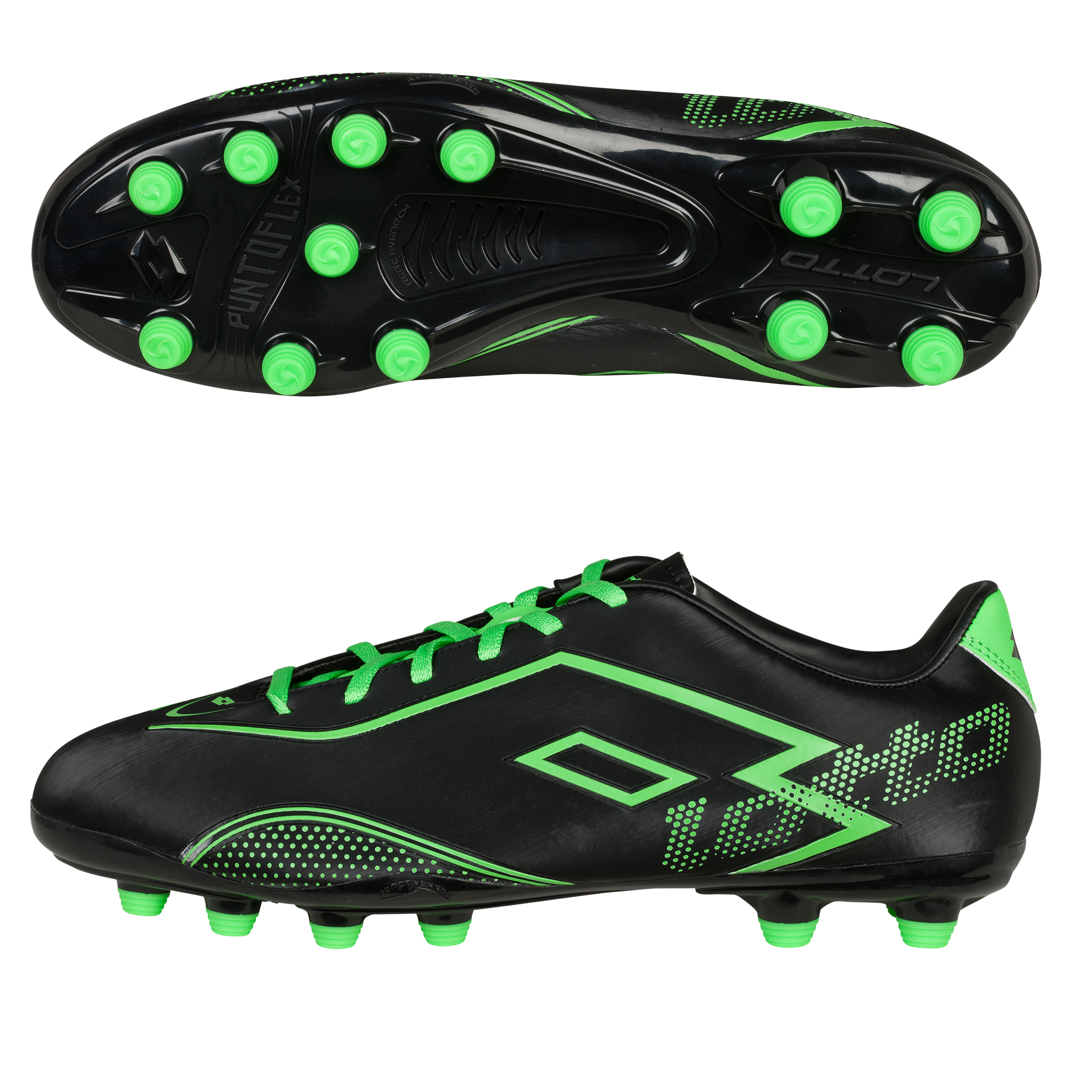 Lotto Zhero Gravity.II 700 FG Black/MN Green