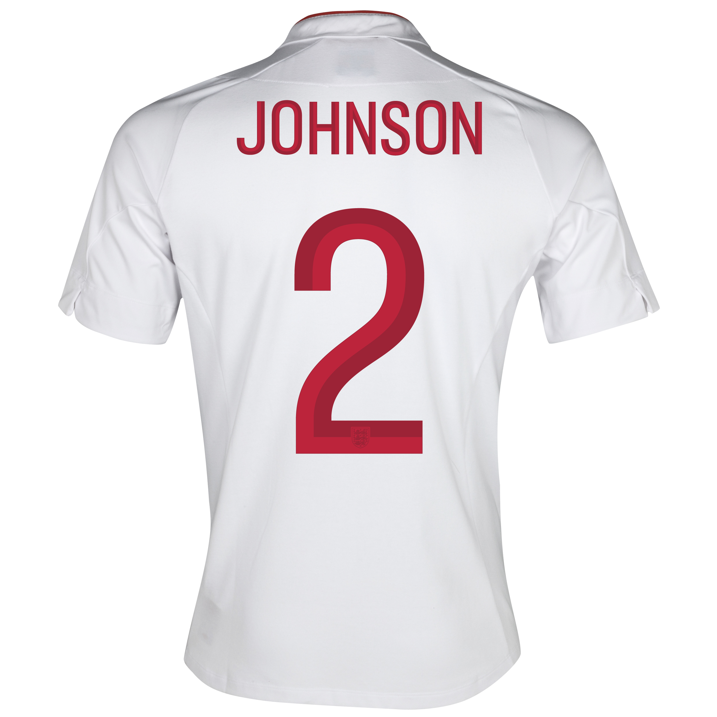 England Home Shirt 2012/13 - Boys with Johnson 2 printing
