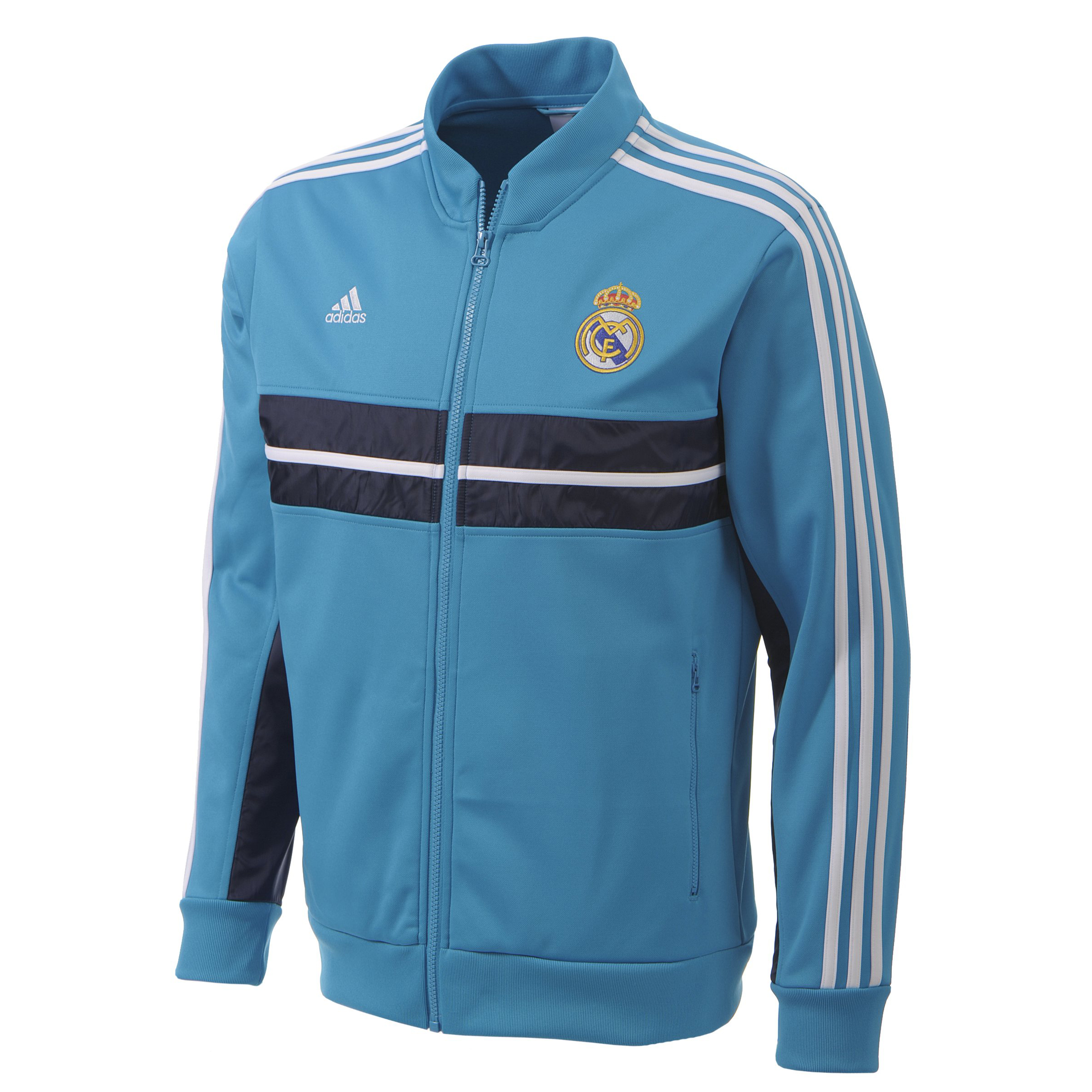 Real Madrid Anthem Jacket - Turquoise