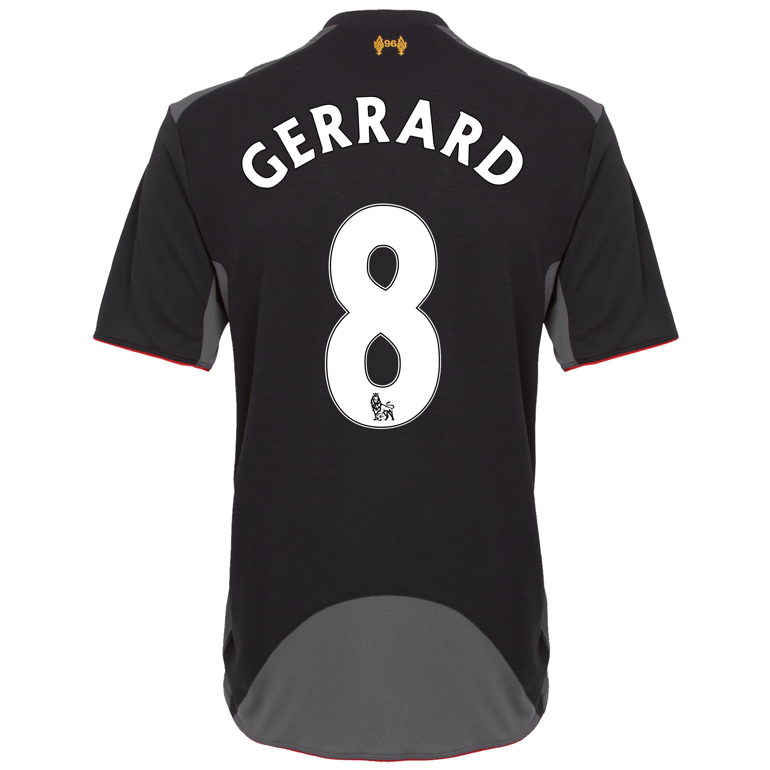 Liverpool Away Shirt 2012/13 with Gerrard 8 printing