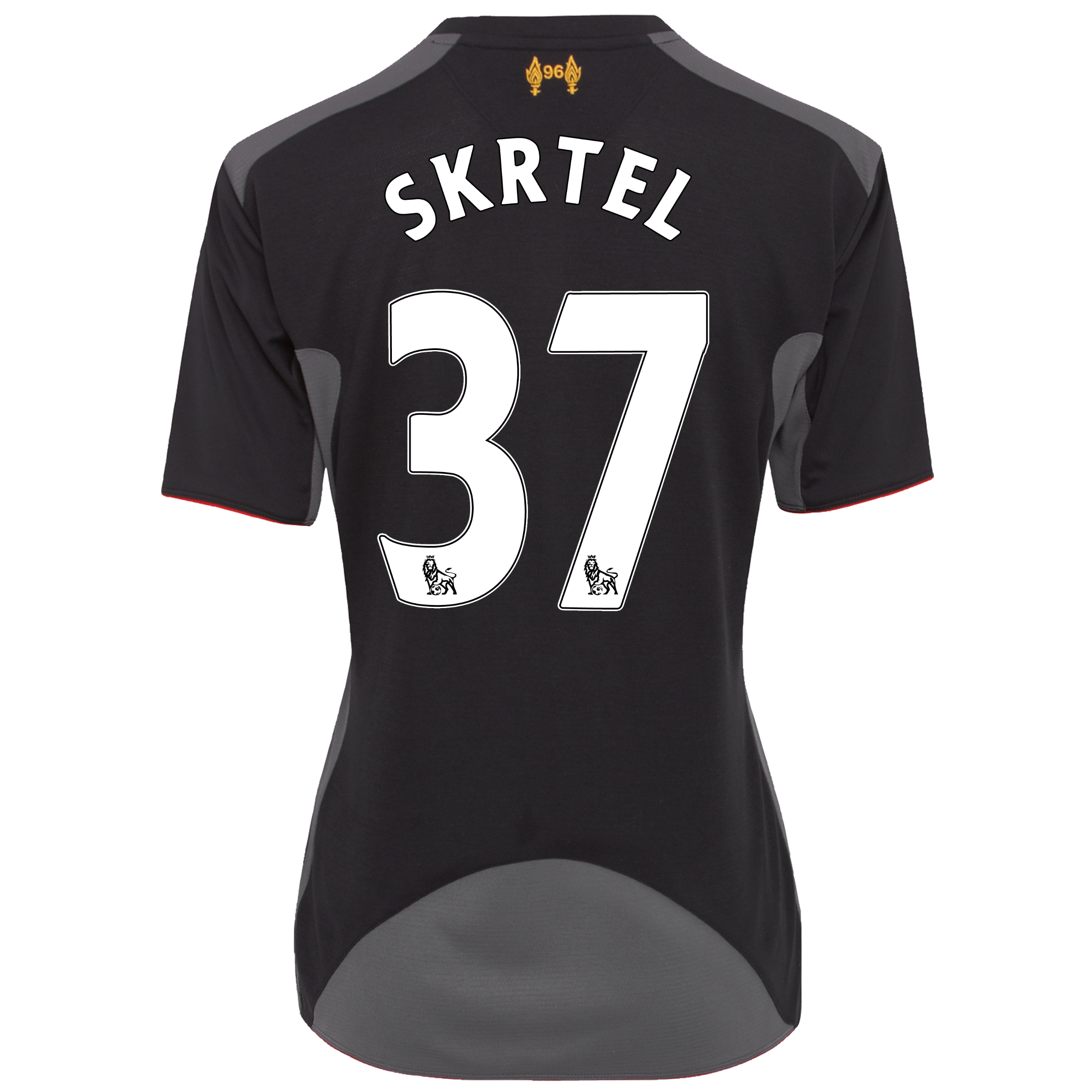 Liverpool Away Shirt 2012/13 - Womens with Skrtel 37 printing