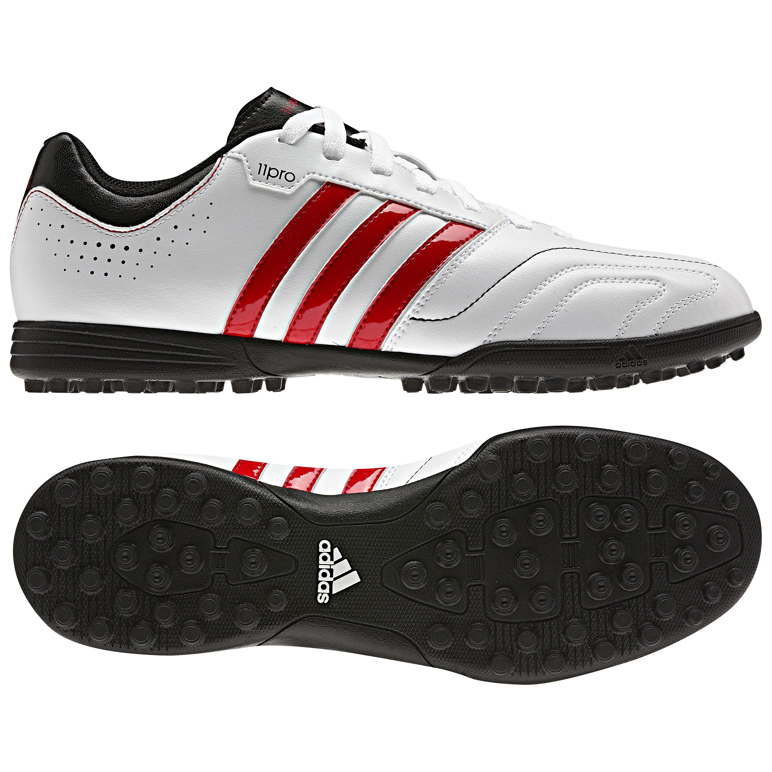adidas 11Questra TRX Astroturf Trainers - Running White/Vivid Red/Black