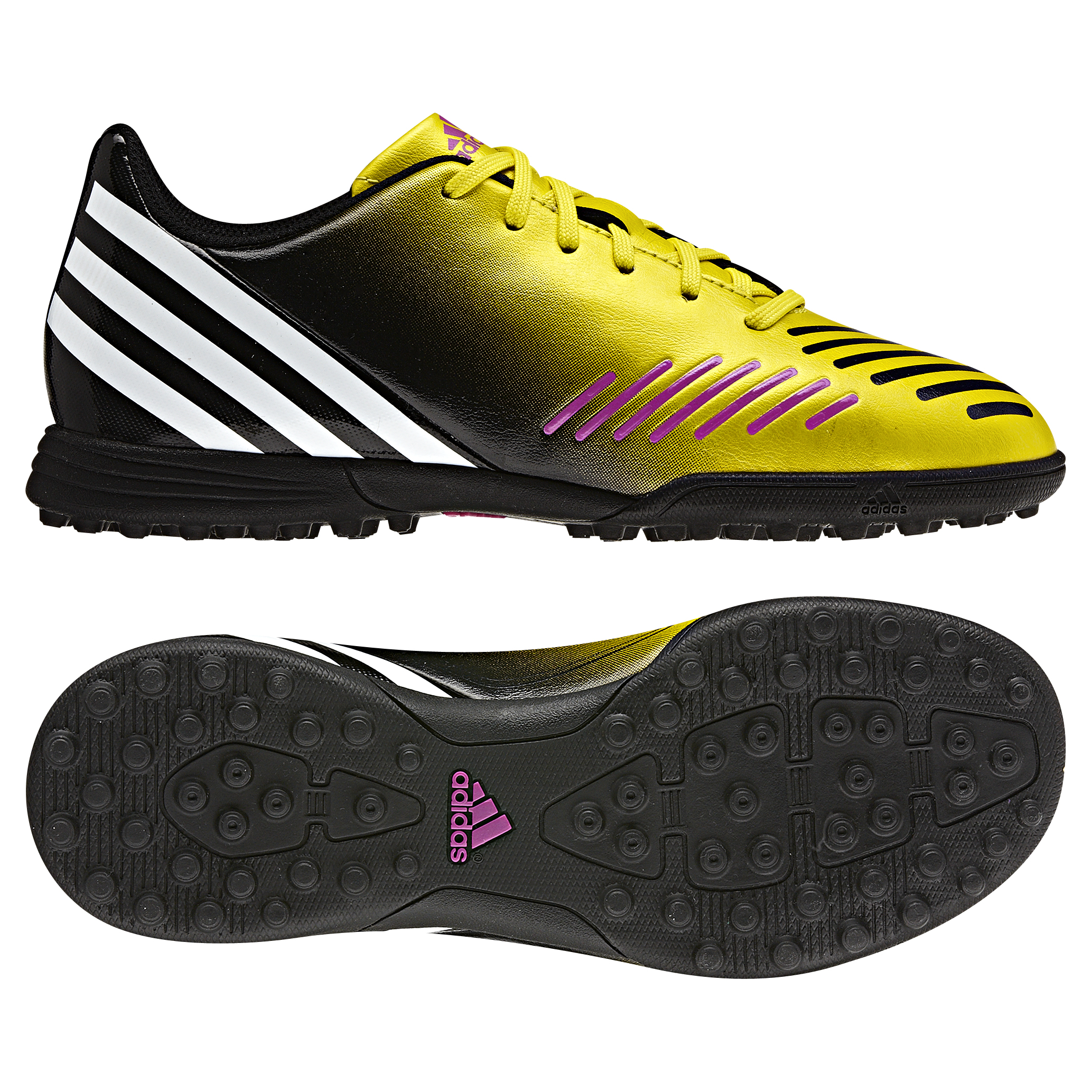 adidas Predito LZ TRX Astroturf Trainers - Vivid Yellow/Running White/Black - Kids