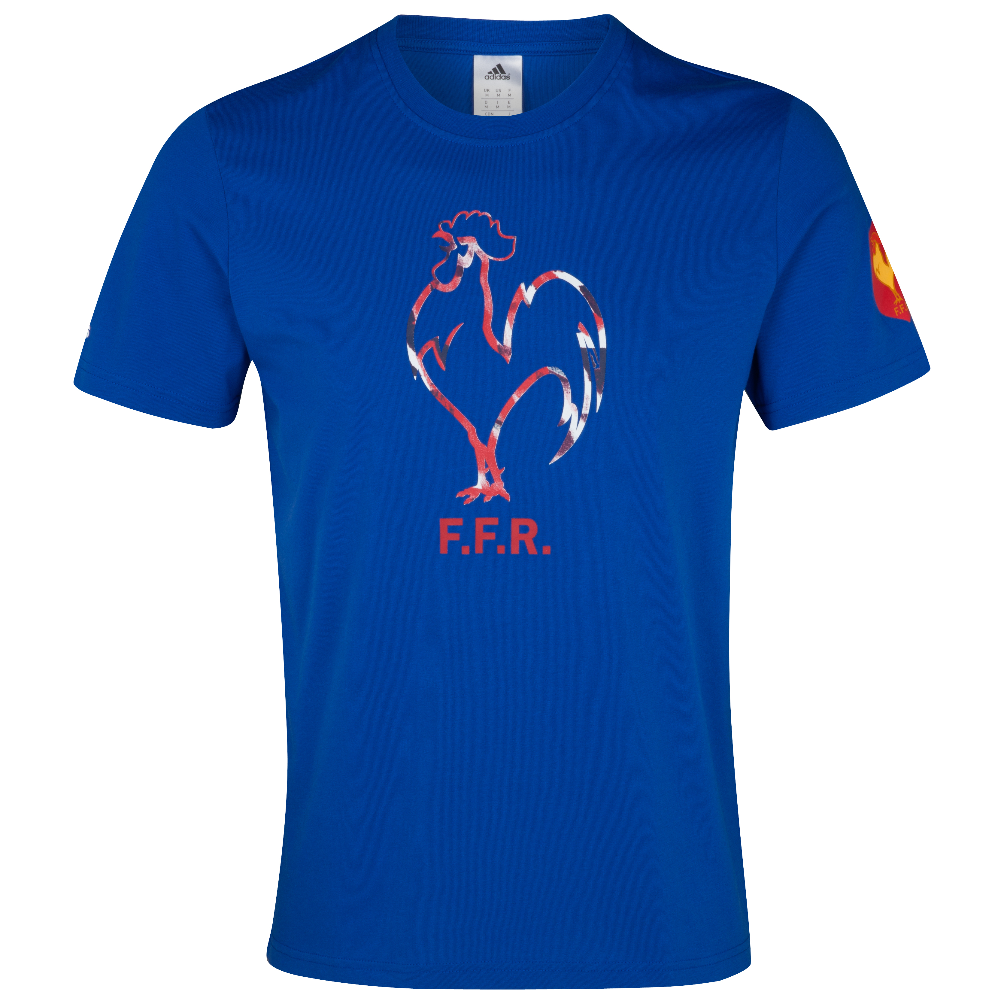 France Rugby T-Shirt - True Blue