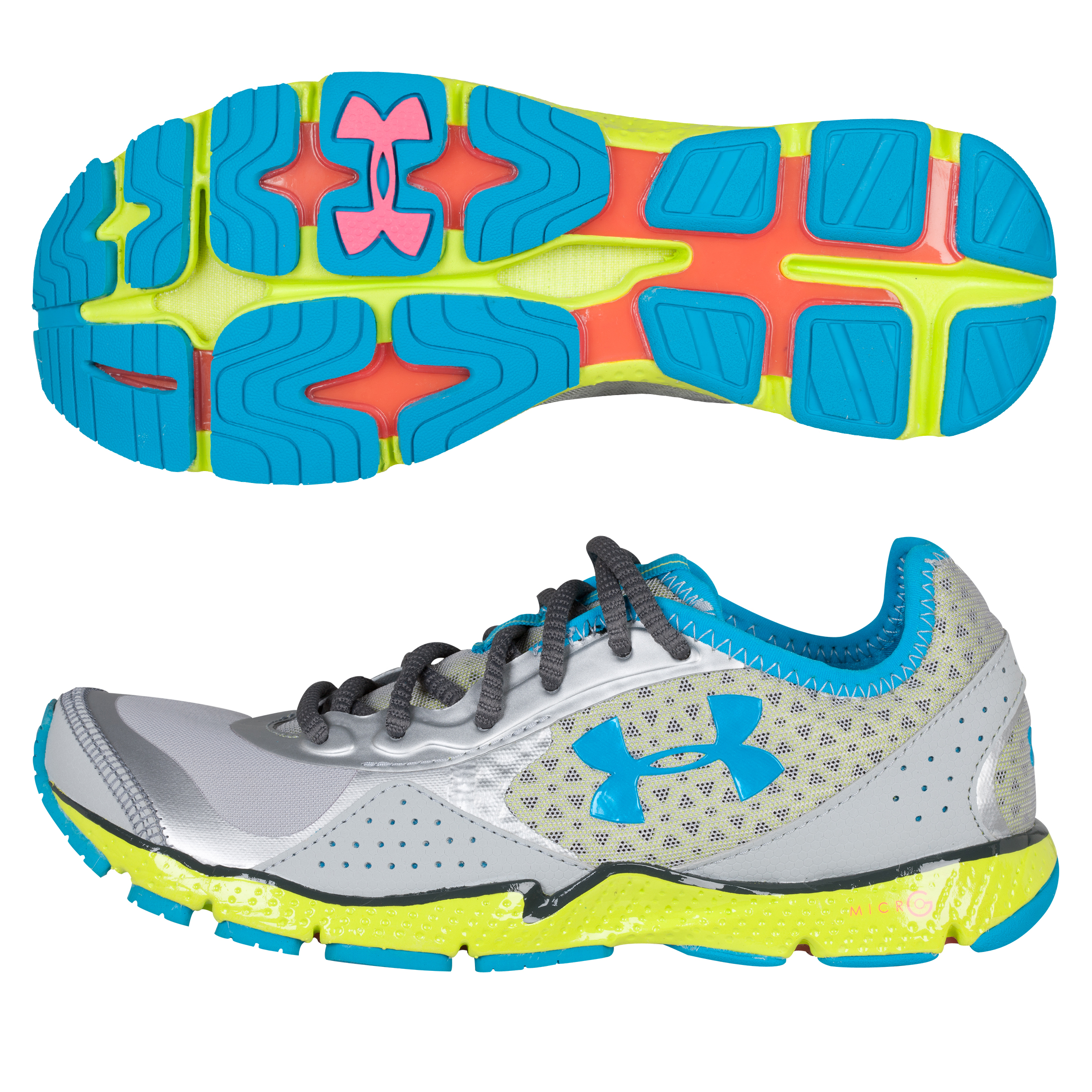 Under Armour Feather Shield - Metallic Silver/Deceit/Bitter - Womens