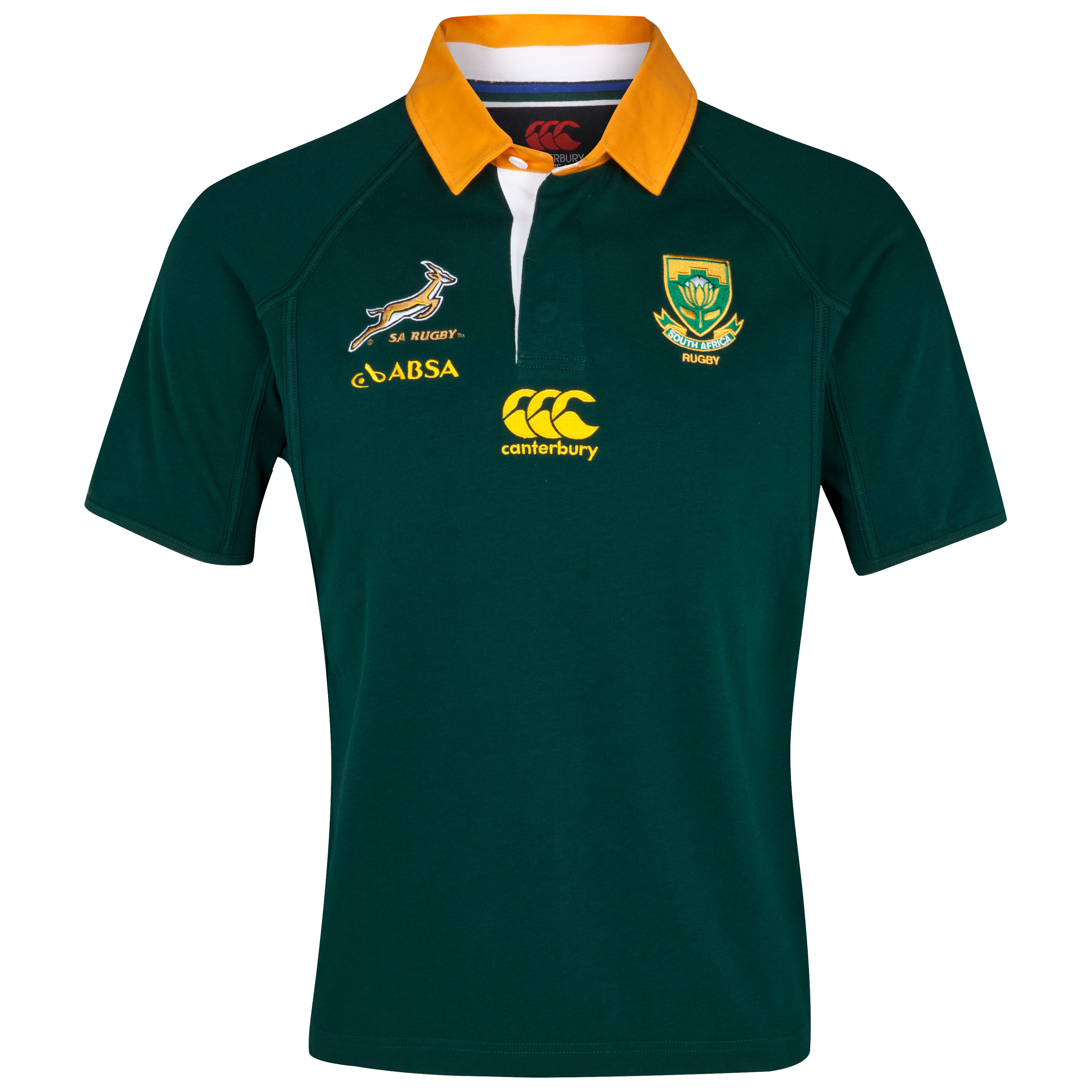 Springboks Home Classic Shirt 2011/12 - Bottle Green