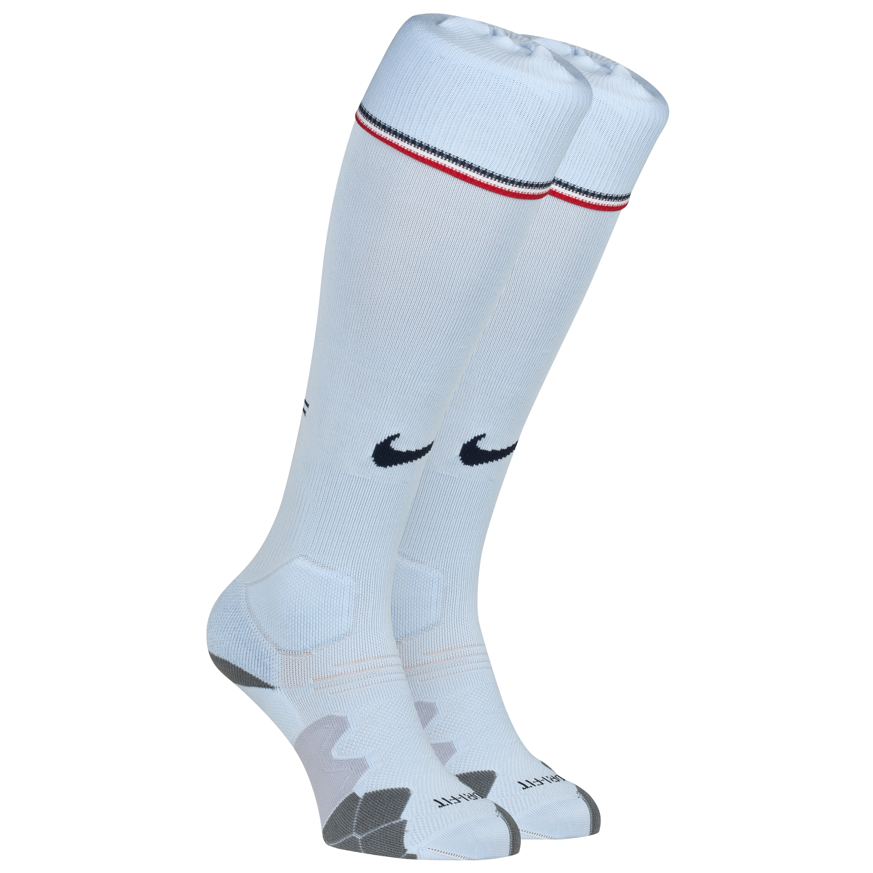 France Away Sock 2013/14 - Ice Blue/Obsidian