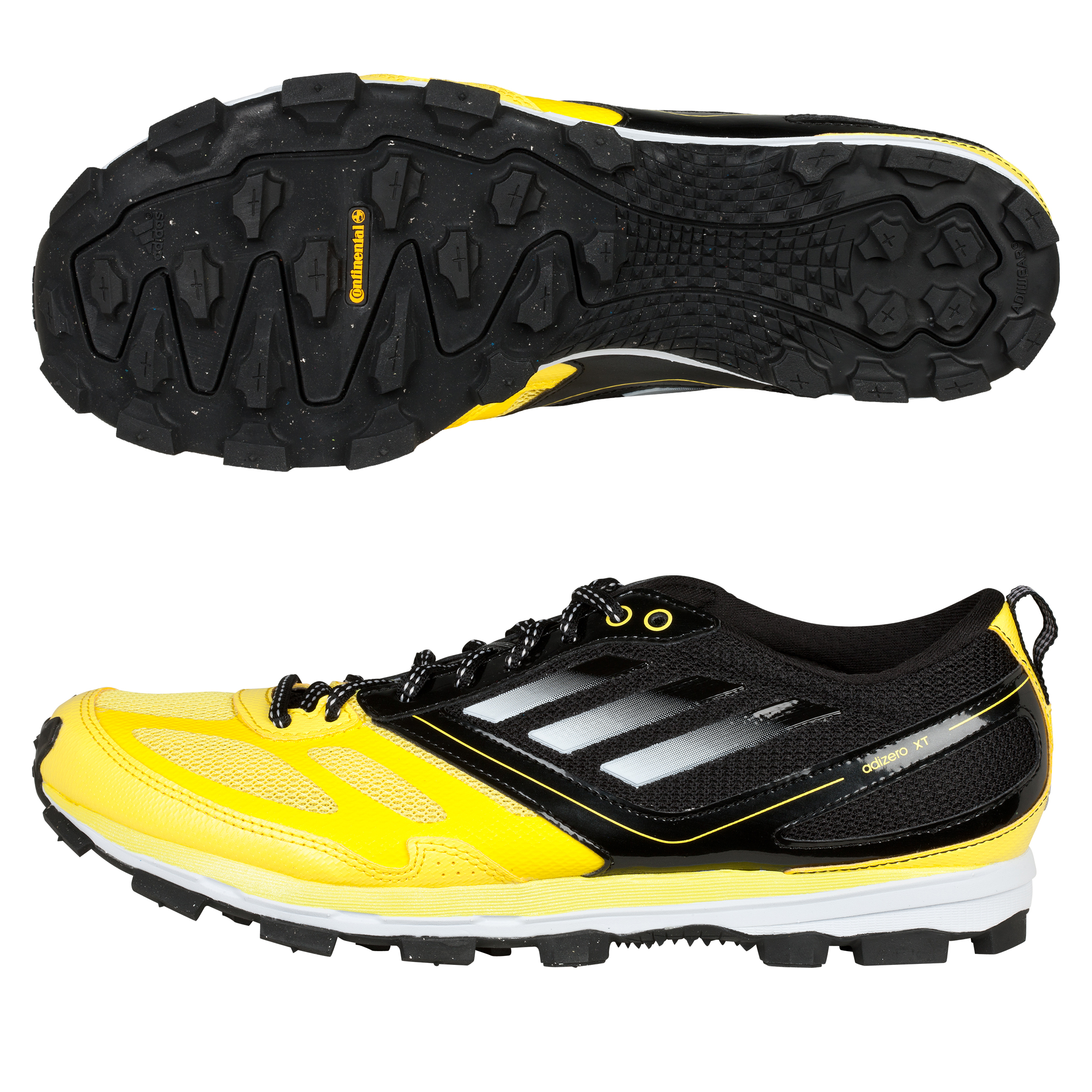 Adidas Adizero XT 4 Running Trainers - Vivid Yellow/Running White/Black