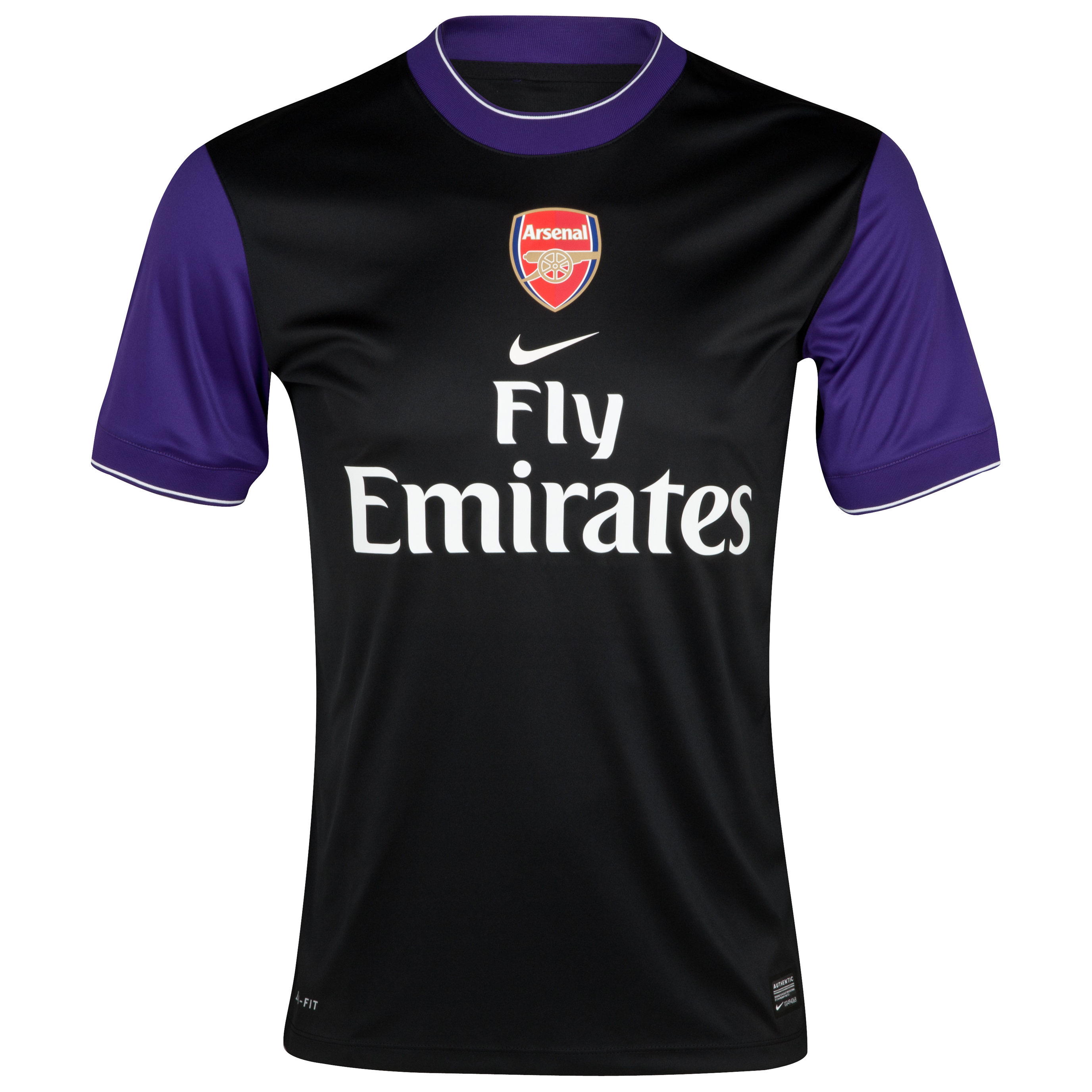 Arsenal Pre Match Top II - Black/Court Purple/White