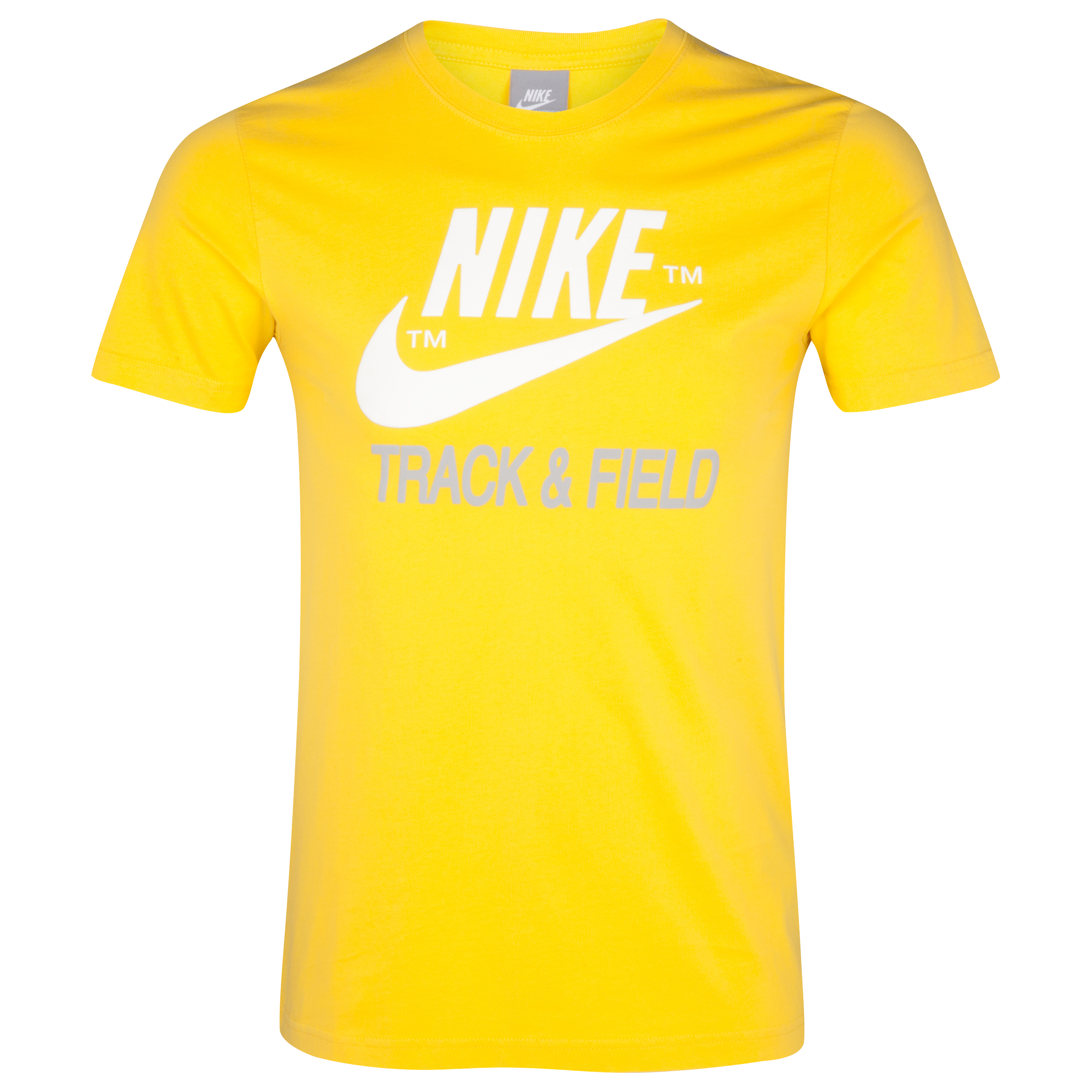 Nike Running NTF T-Shirt - Vivid Sulphur Yellow/Grey