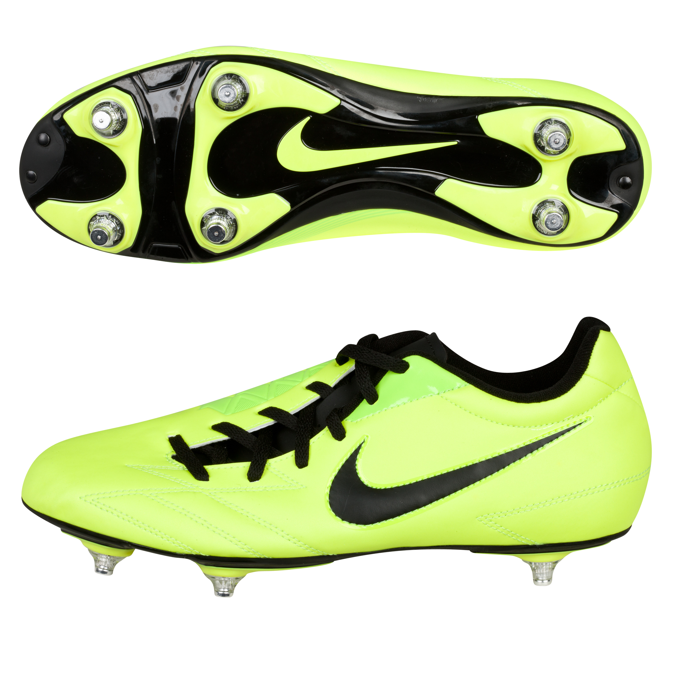 Nike Total90 Exacto IV Soft Ground Football Boots -  Volt/Black/Citron