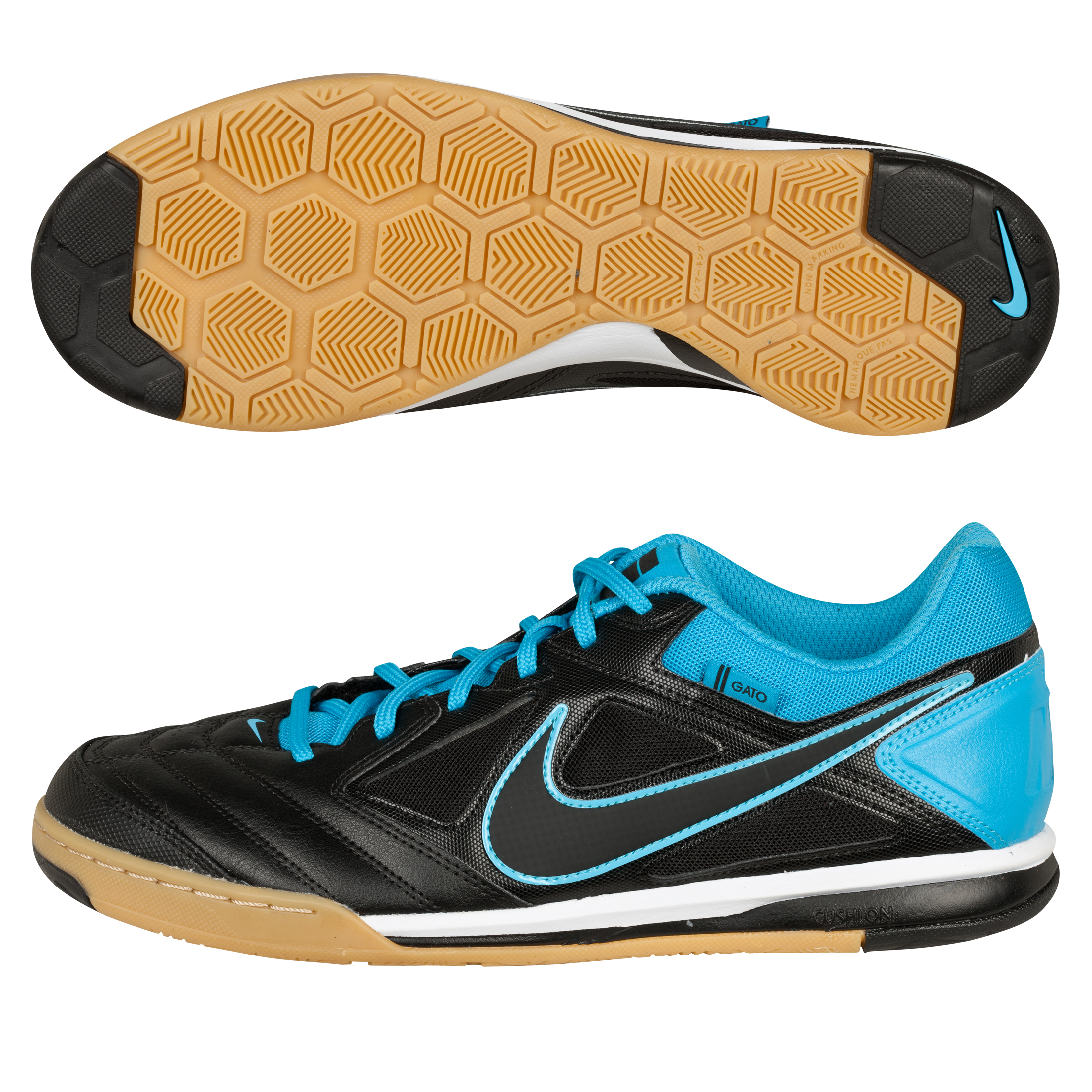 Nike5 Gato Trainers - Black/Black/Current Blue