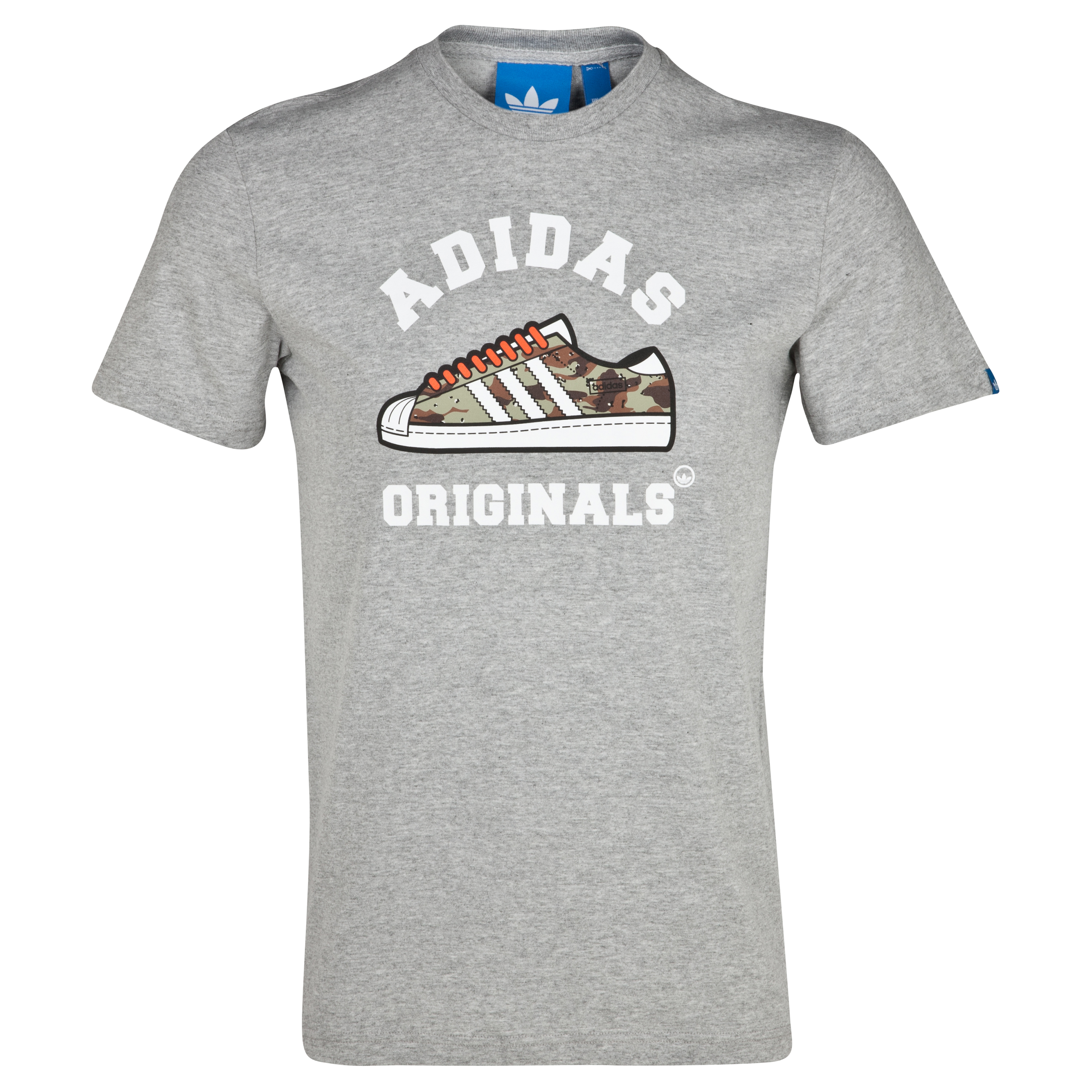 Originals Camo Footwear Tee - Medium Grey Heather