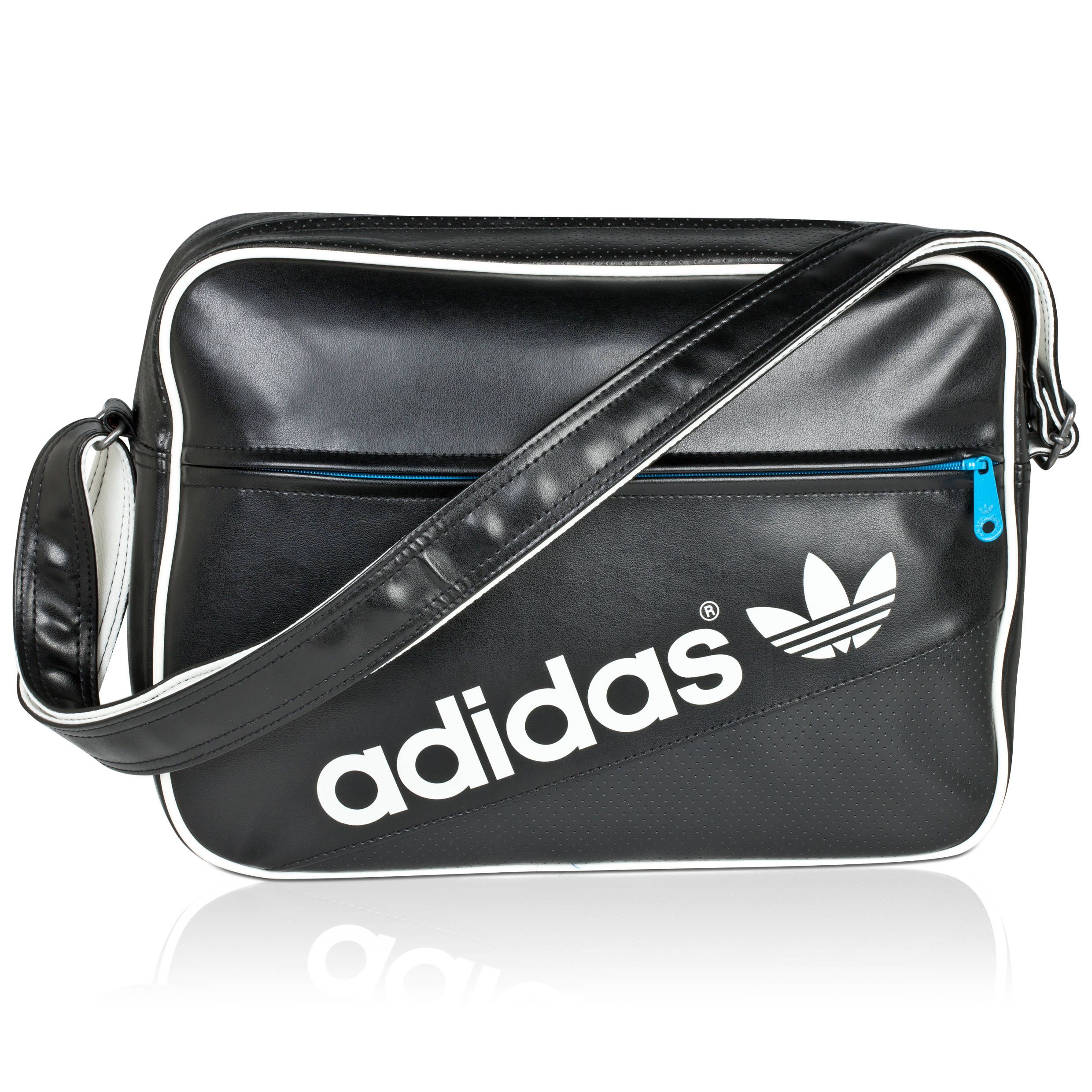 Originals Perf Airline Bag - Black/White/Turquoise