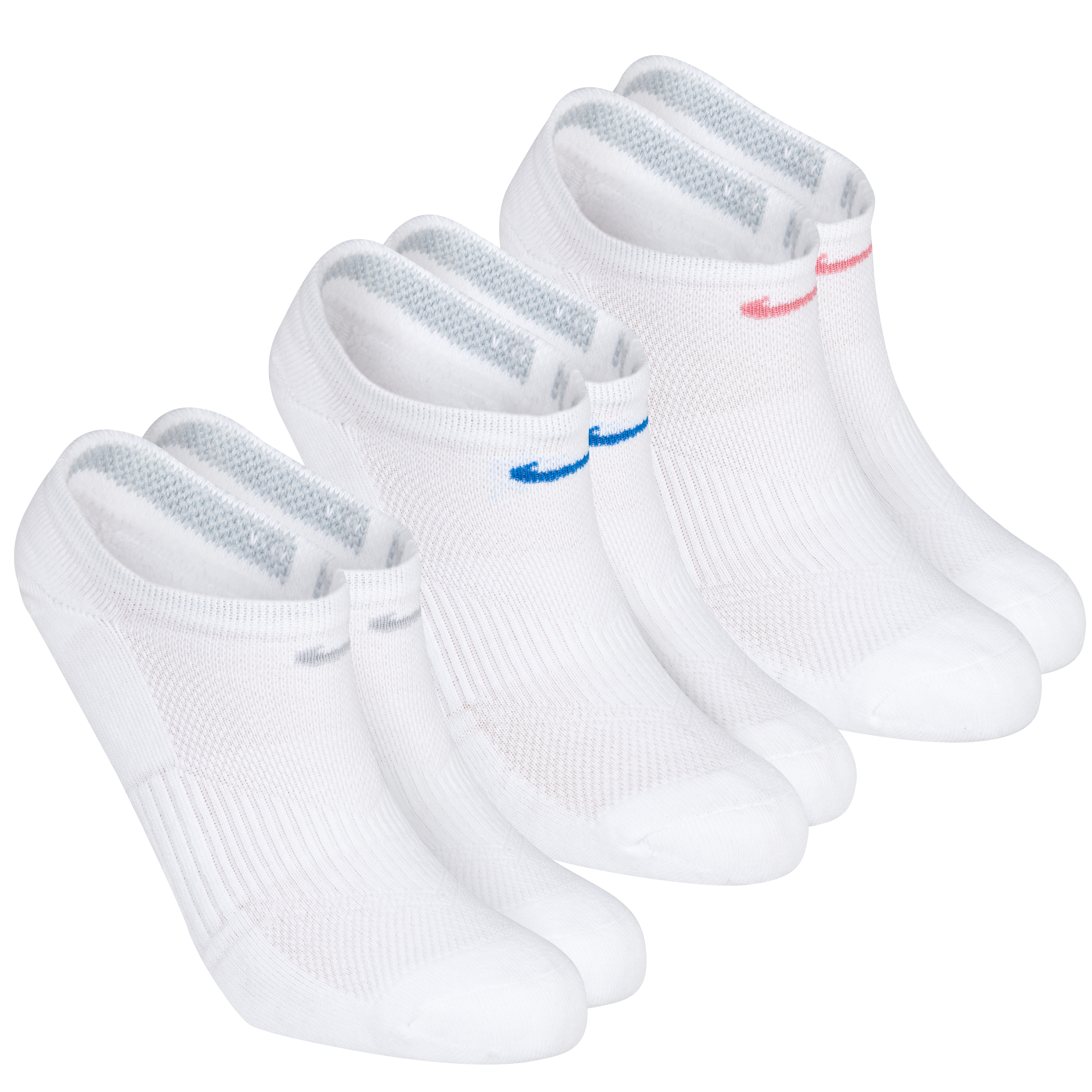 Nike 3Pk Women'S Cushion No Show Socks -  Womens