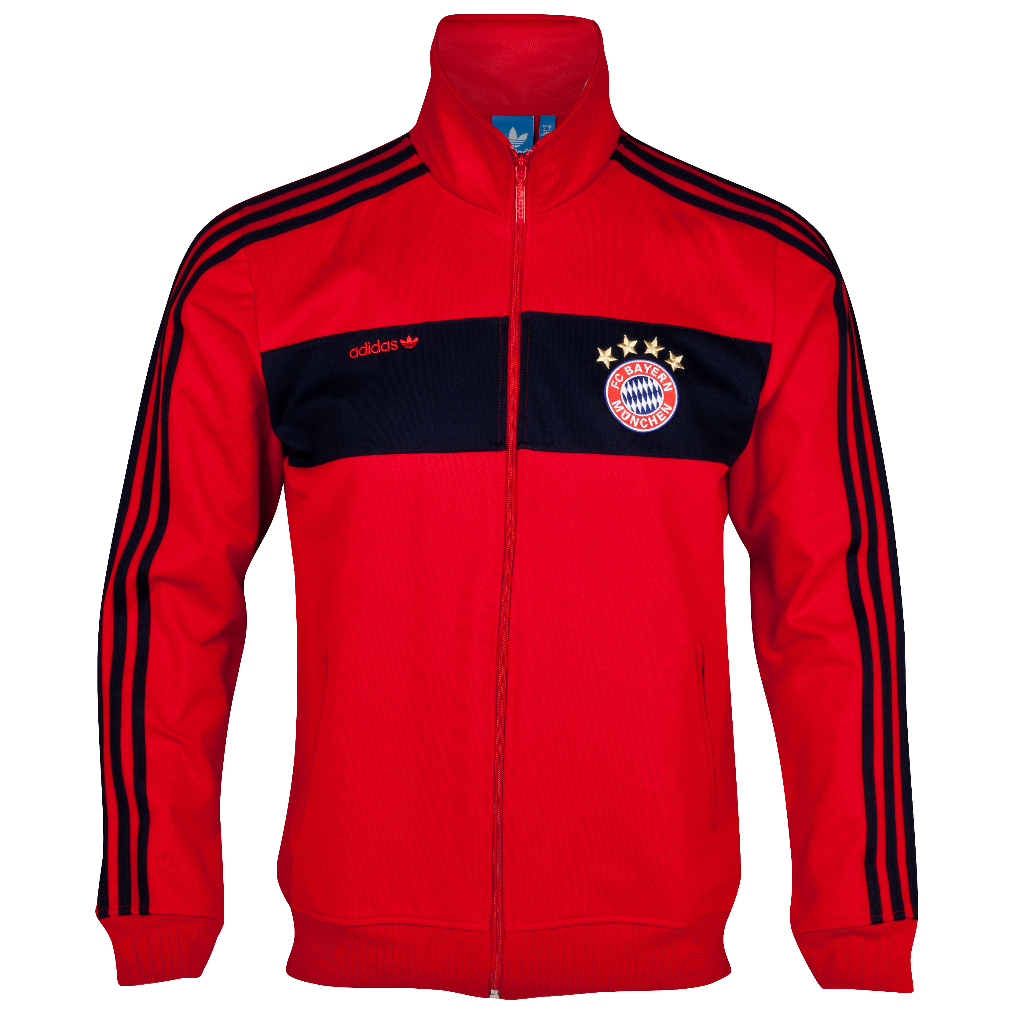adidas Originals Bayern Munich Beckenbauer Track Top - FCB True Red