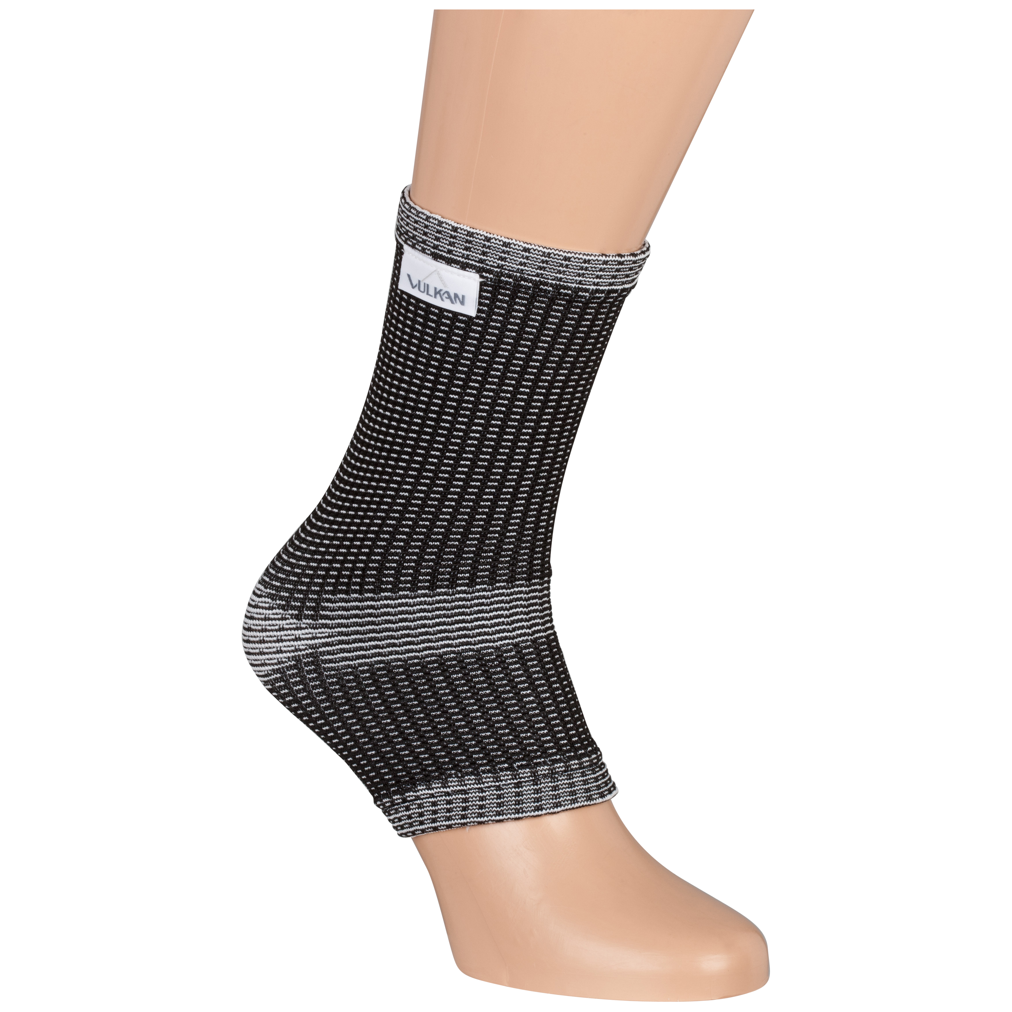 Vulkan Advanced Elastic Ankle Support - Black/Grey