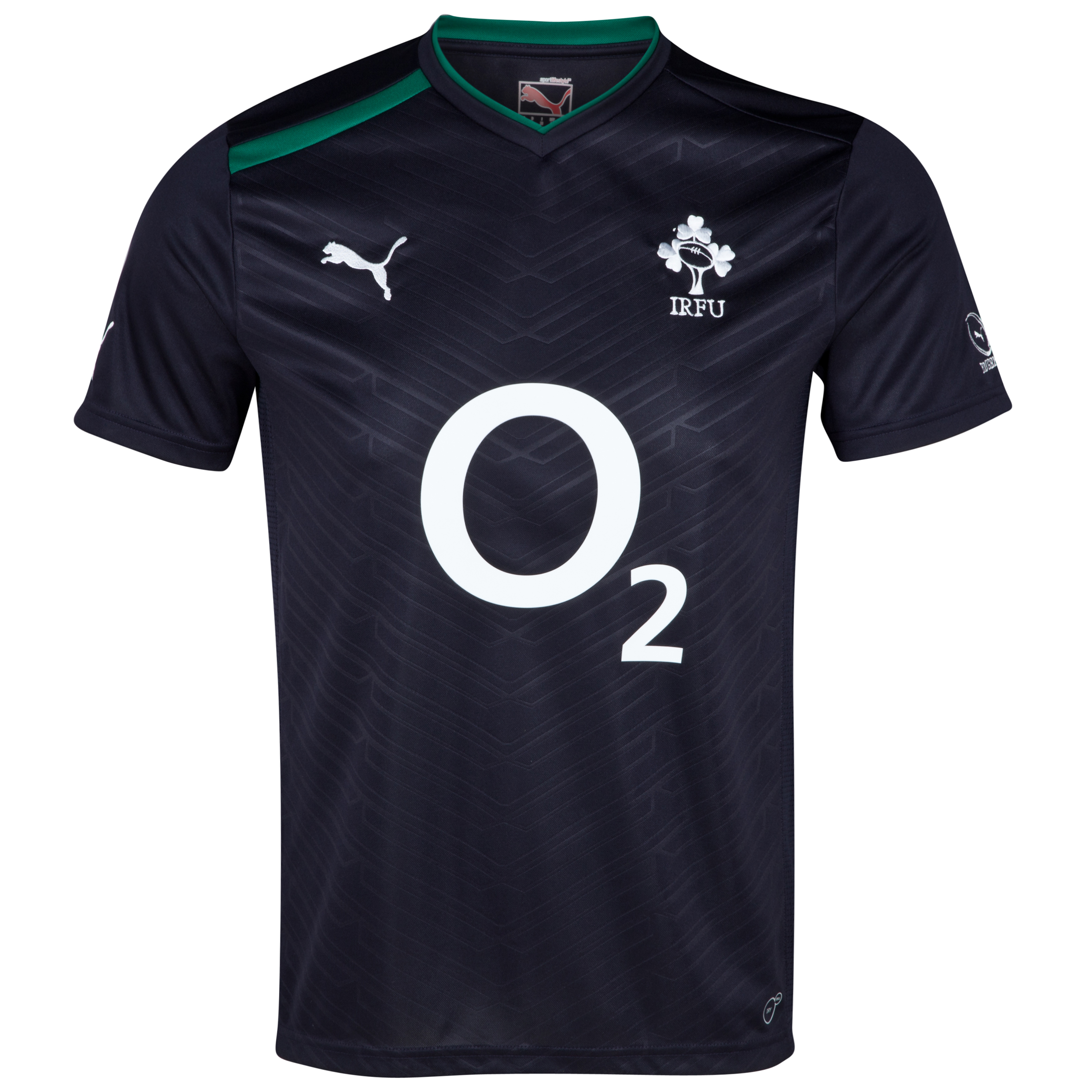 Ireland Rugby Workout Shirt - New Navy/Powder Green/White
