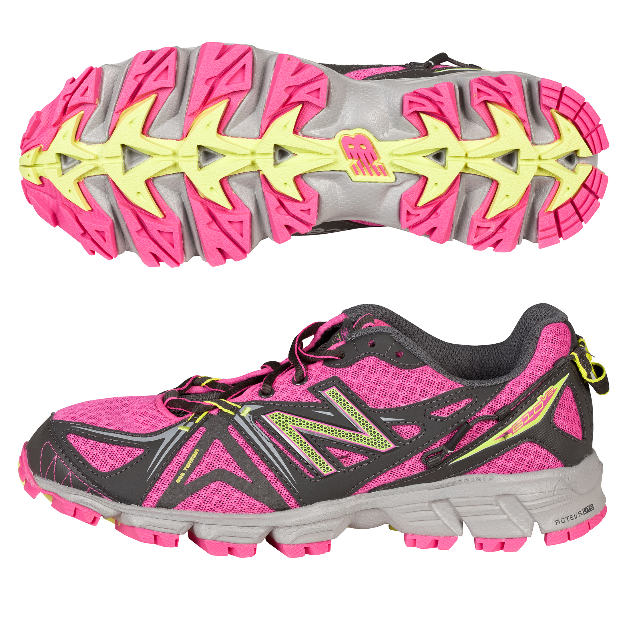 New Balance W610RG2 Trail Running Trainers - Womens - Grey/pink