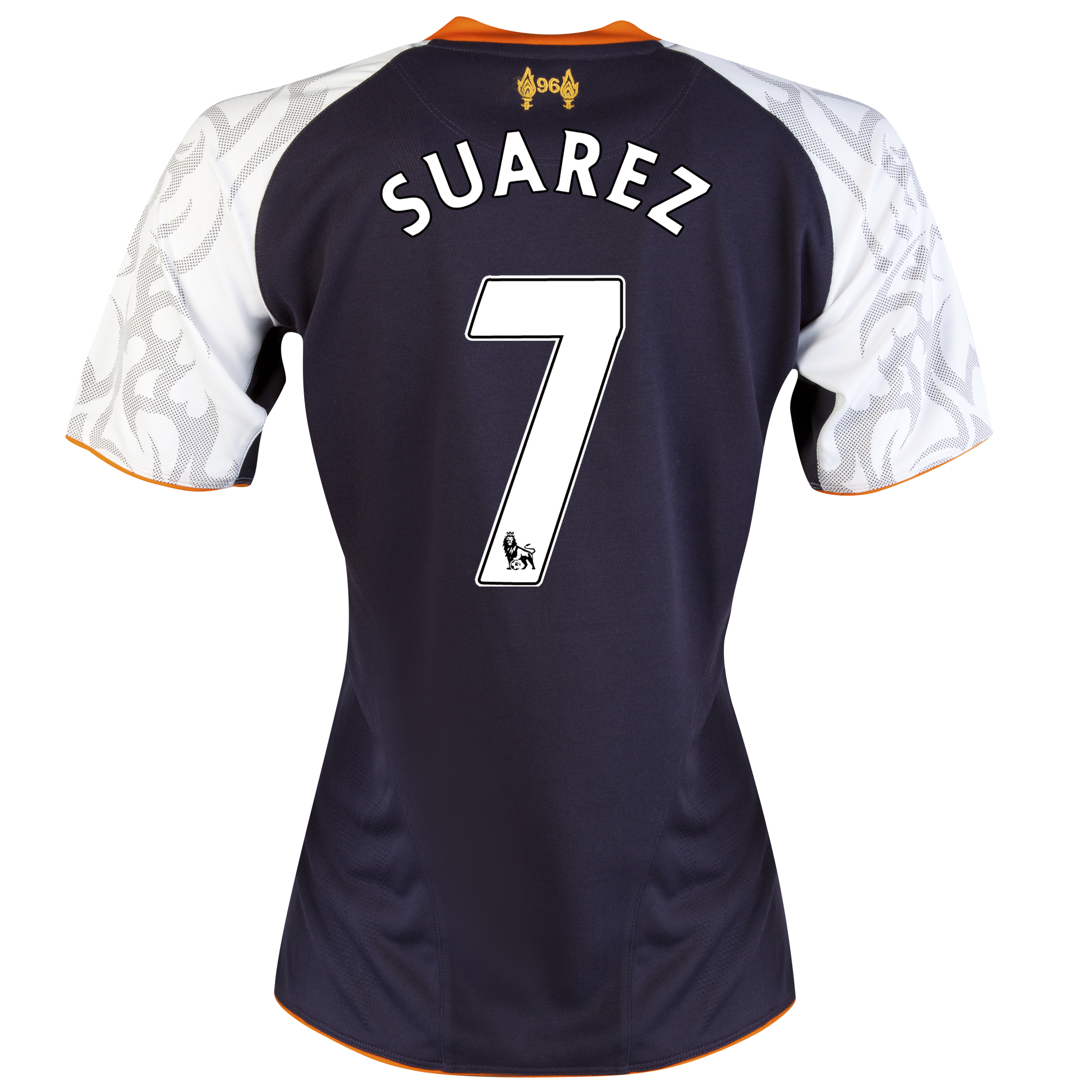 Liverpool Third Shirt 2012/13 - Womens with Suarez 7 printing