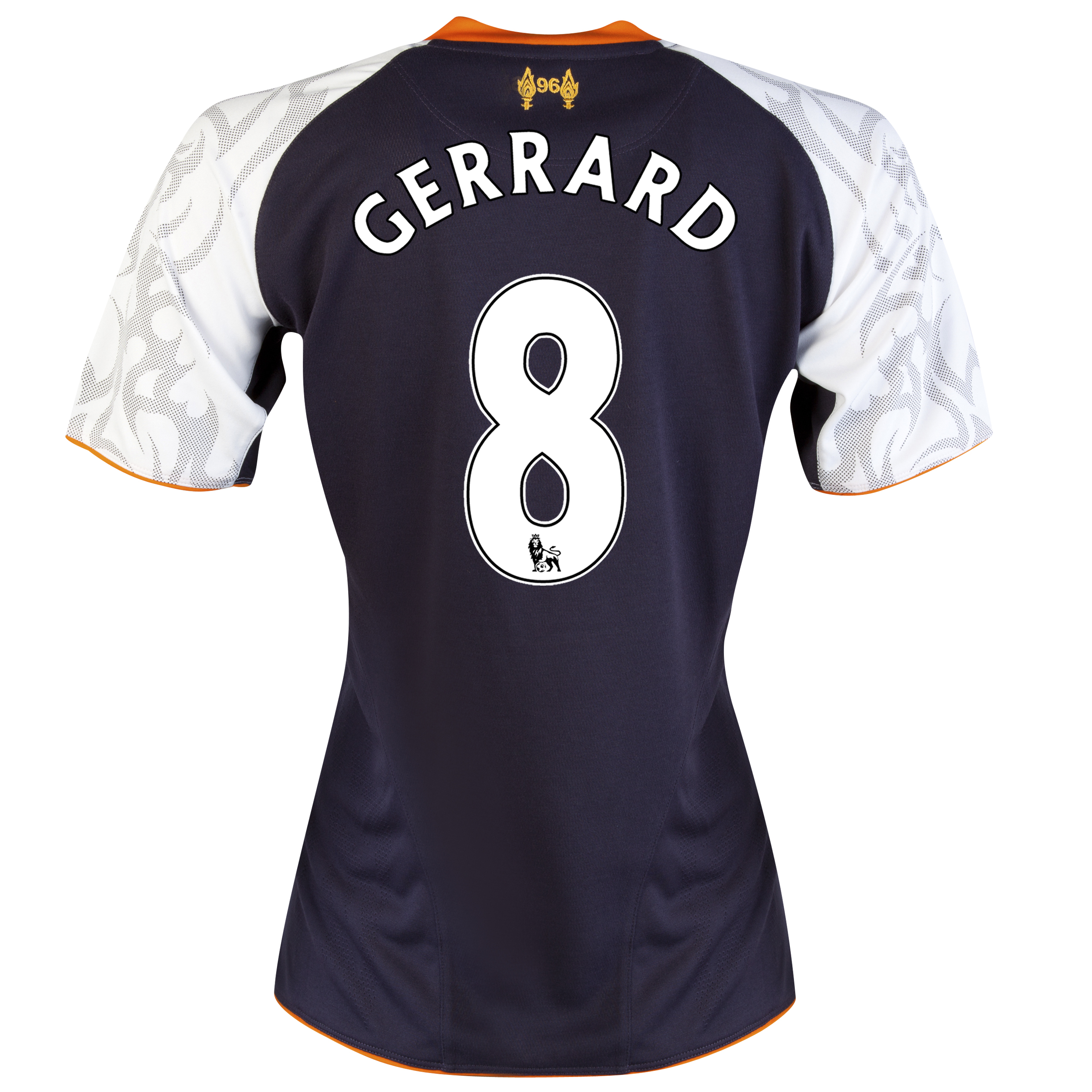 Liverpool Third Shirt 2012/13 - Womens with Gerrard 8 printing