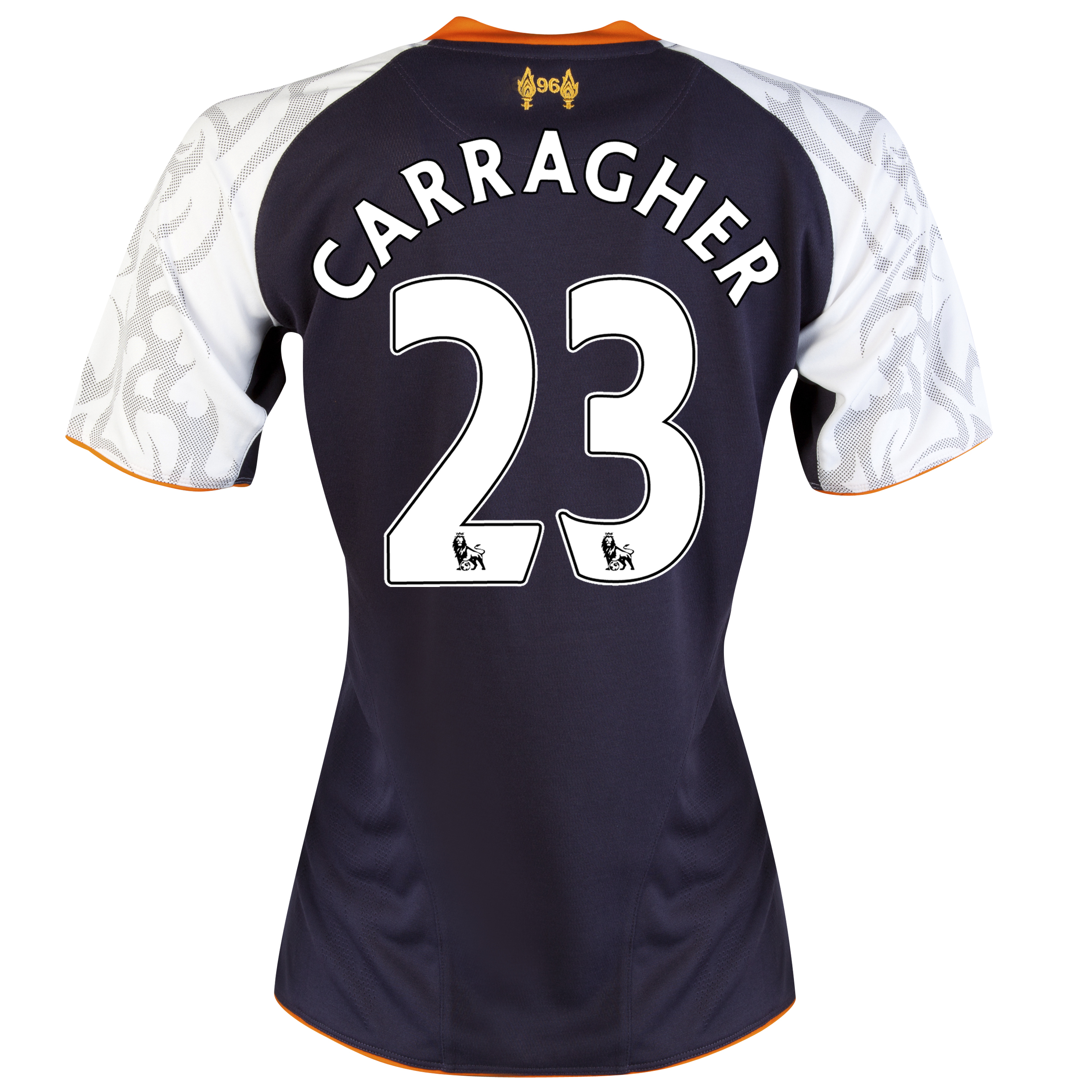 Liverpool Third Shirt 2012/13 - Womens with Carragher 23 printing