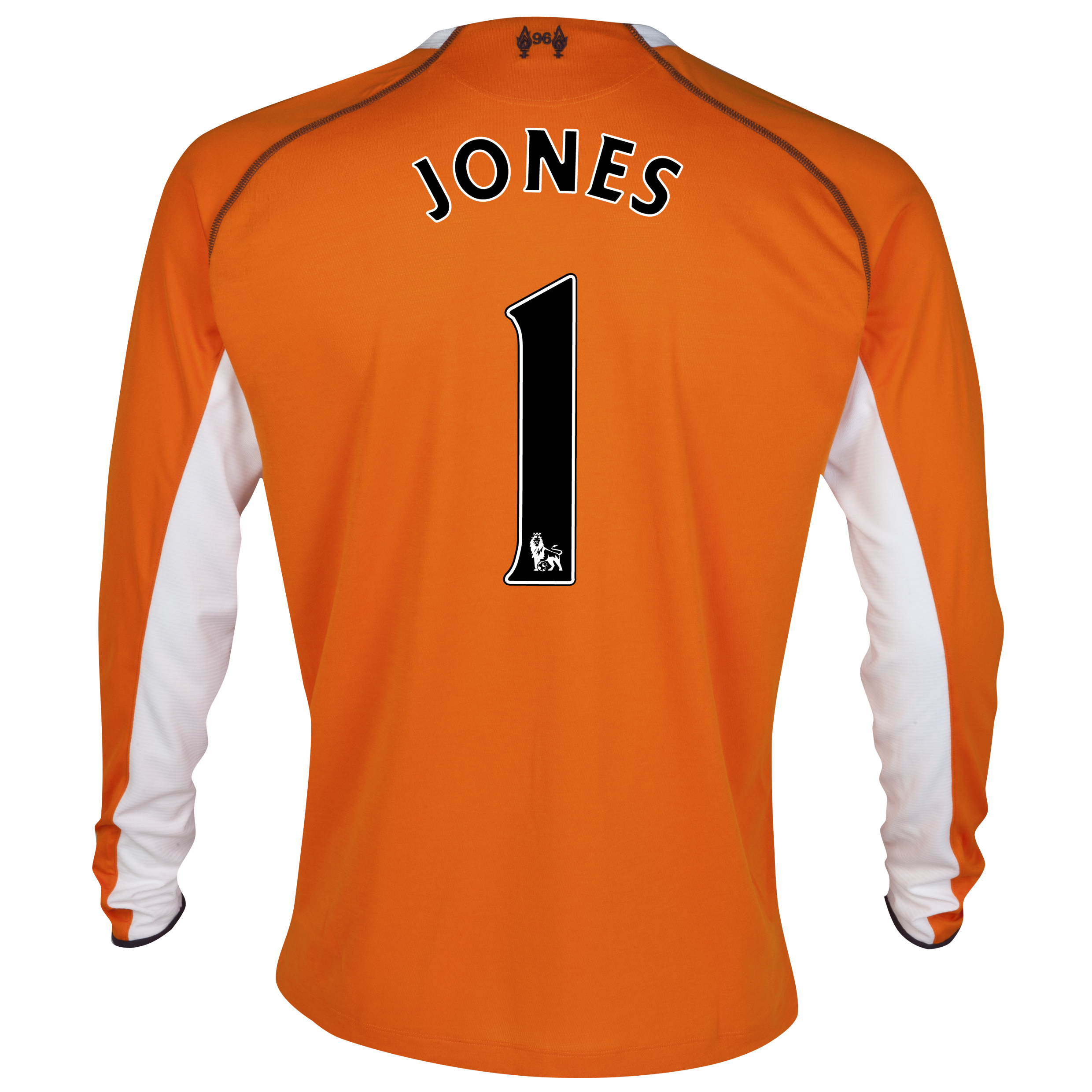 Liverpool Third Goalkeeper Shirt 2012/13 with Jones 1 printing